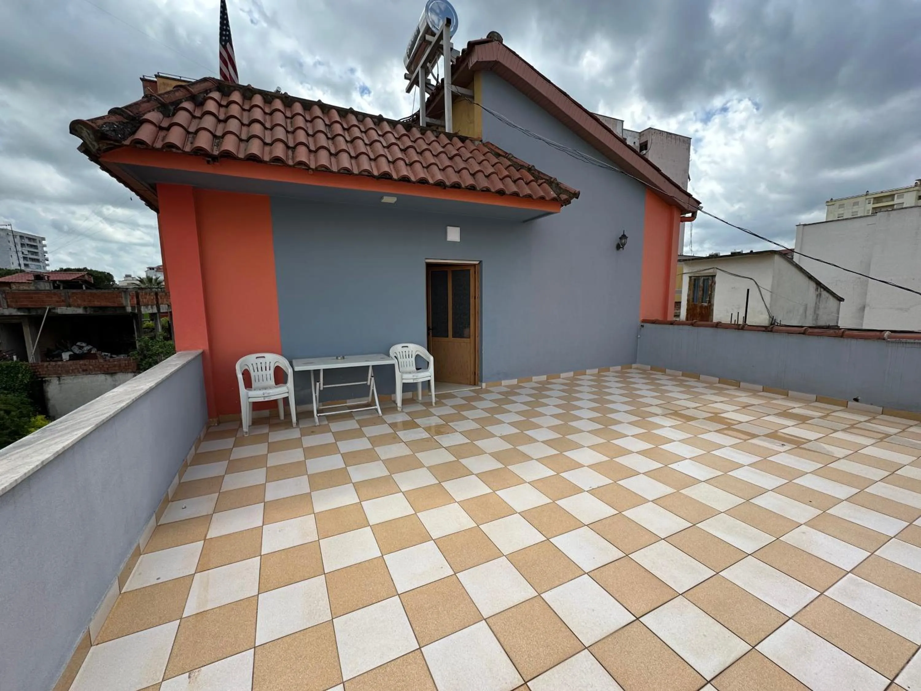 Patio in Chicago hotel