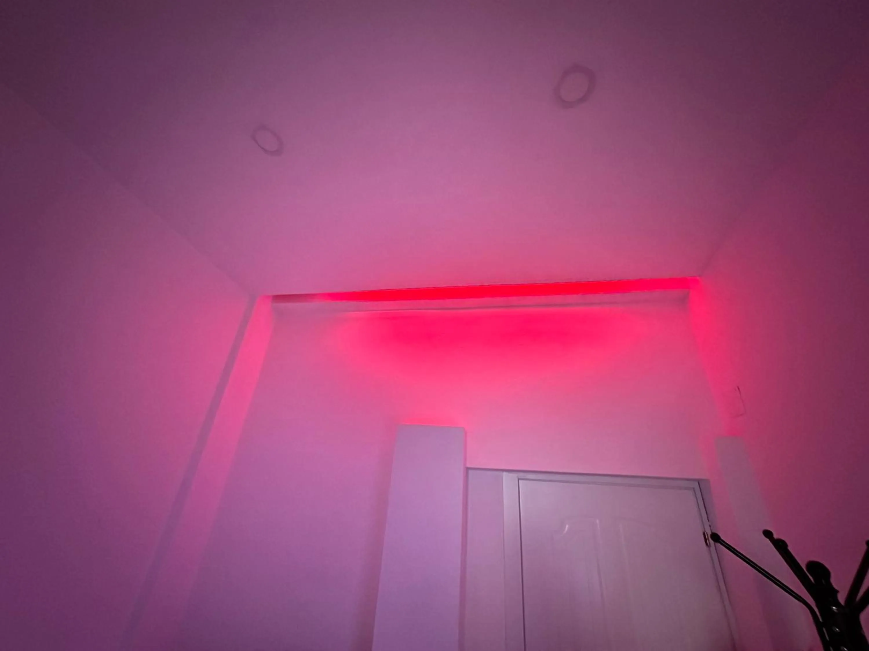 Bed in Chicago hotel