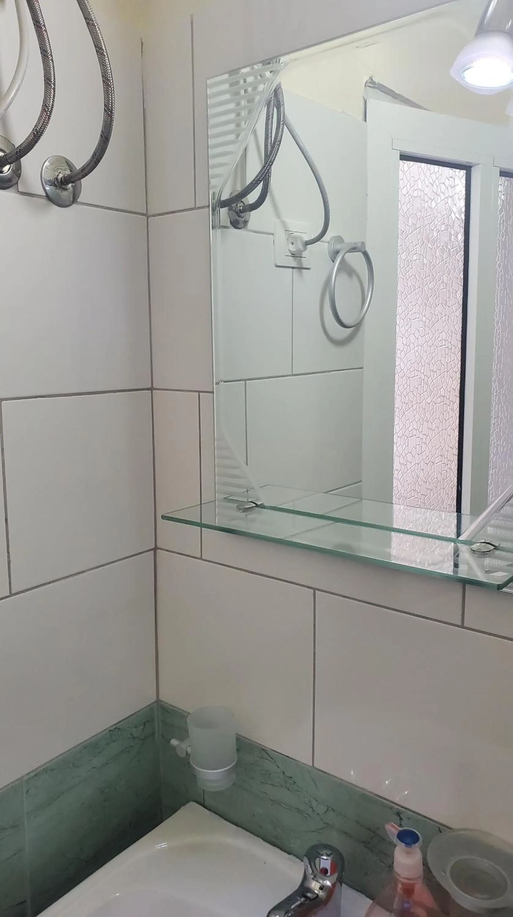 Bathroom in Chicago hotel