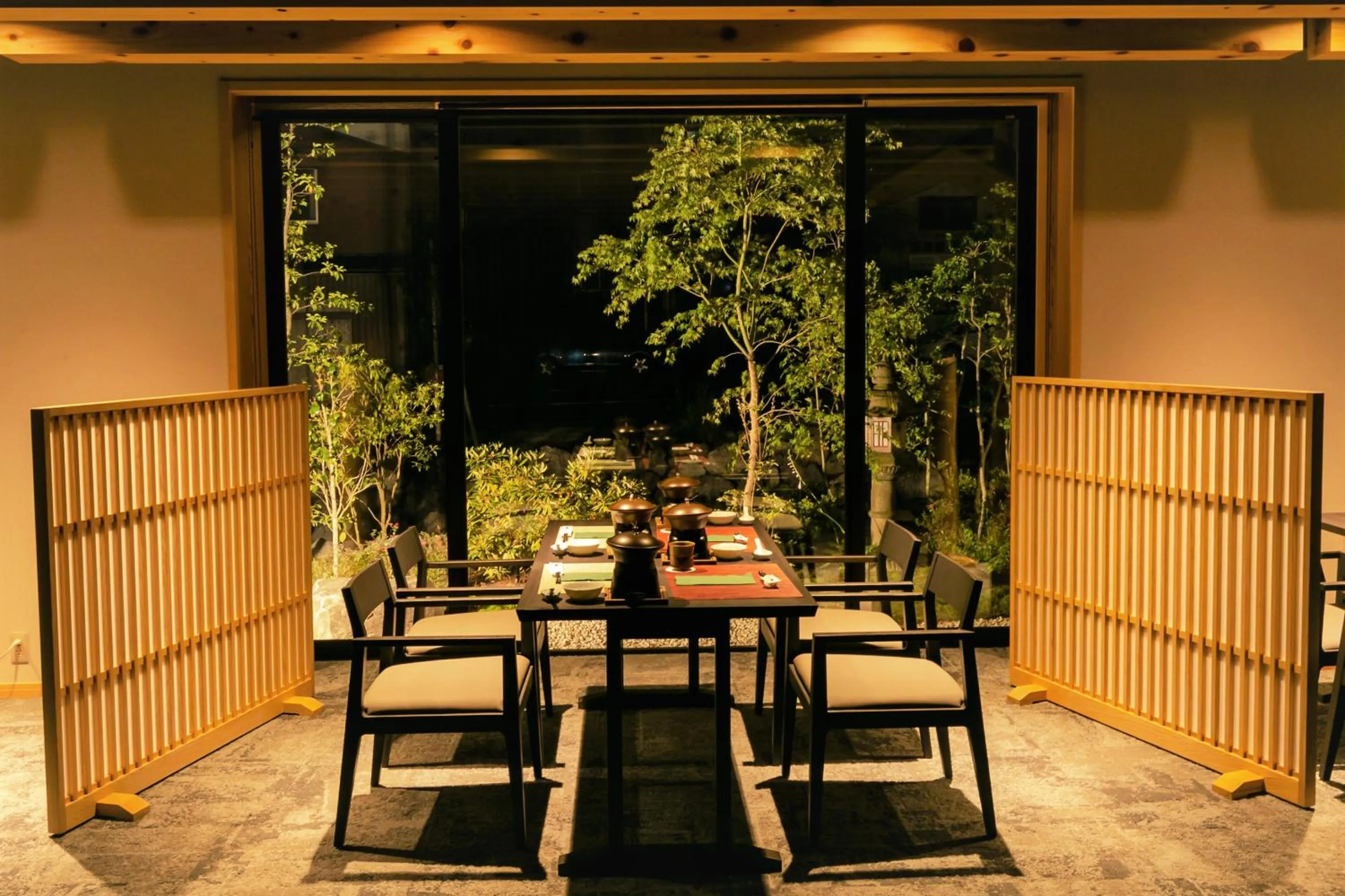 Patio in Eiheiji Hakujukan