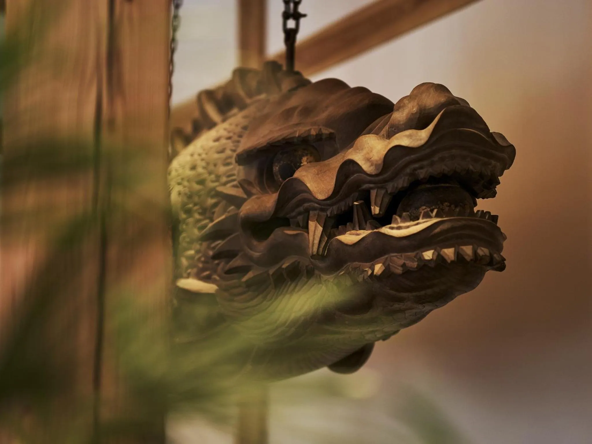 Decorative detail in Eiheiji Hakujukan