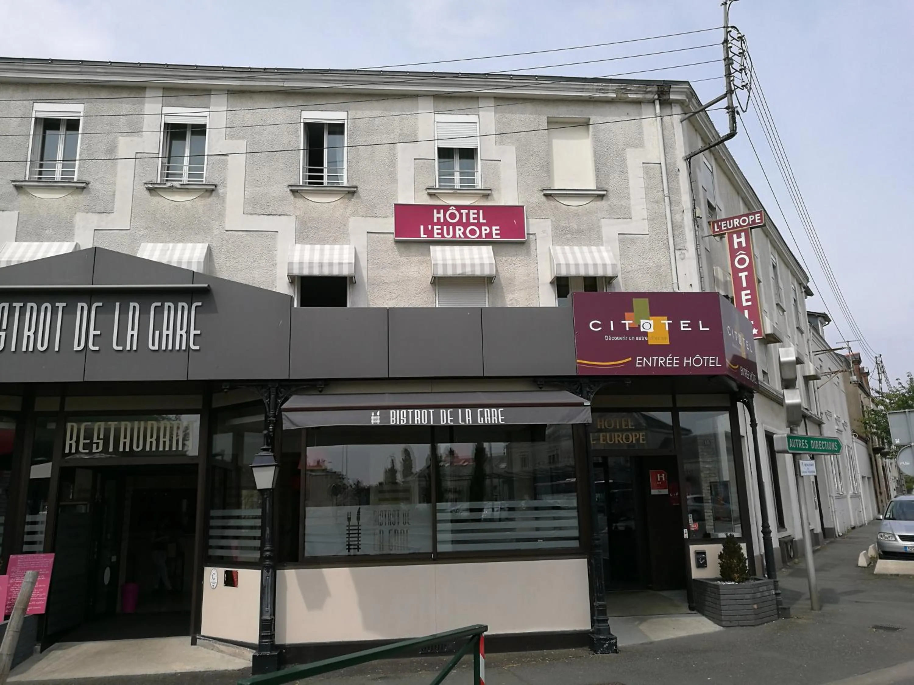 Property building in Cit'Hôtel l'Europe - Cholet Gare