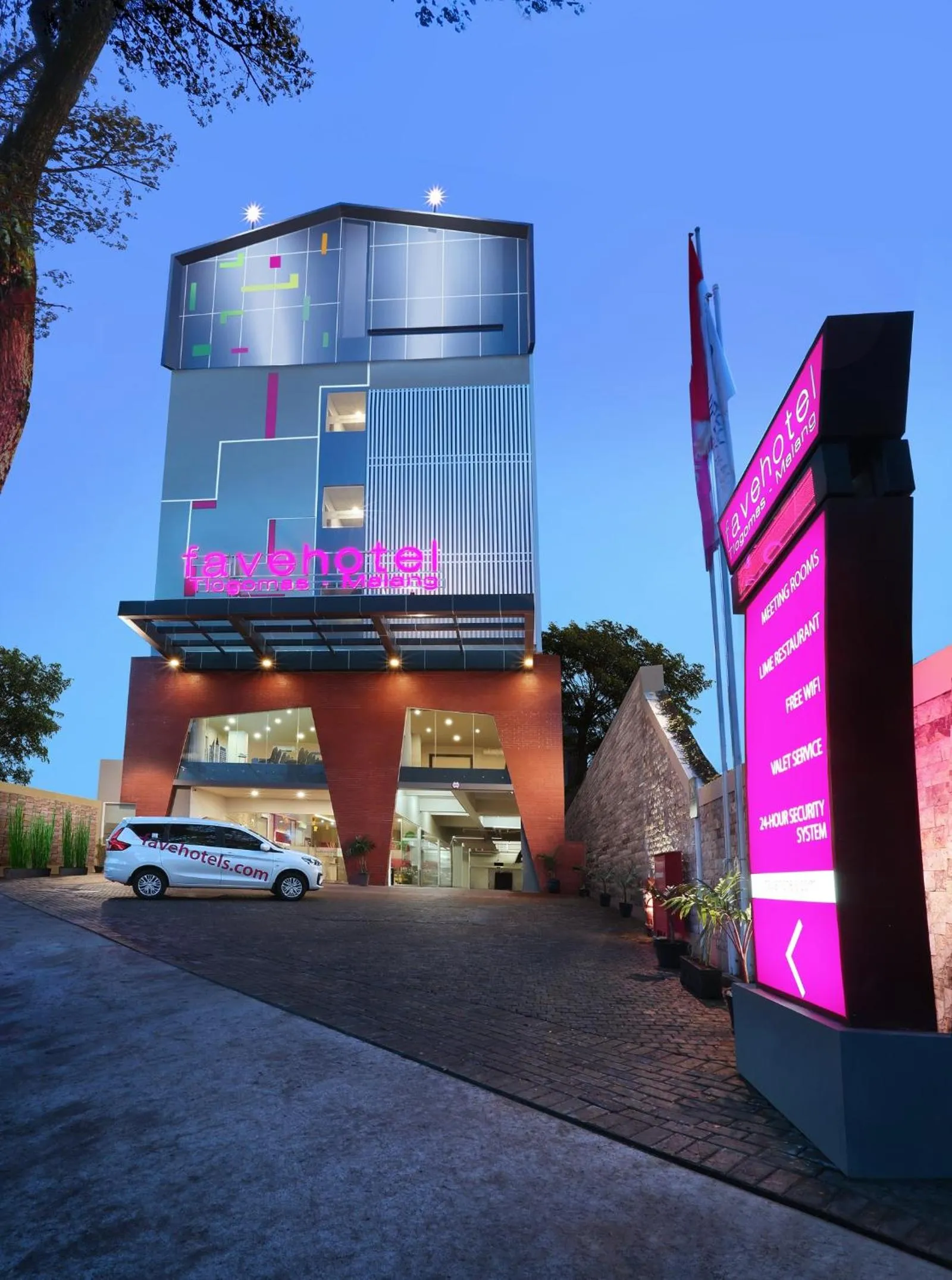 Property building in favehotel Malang