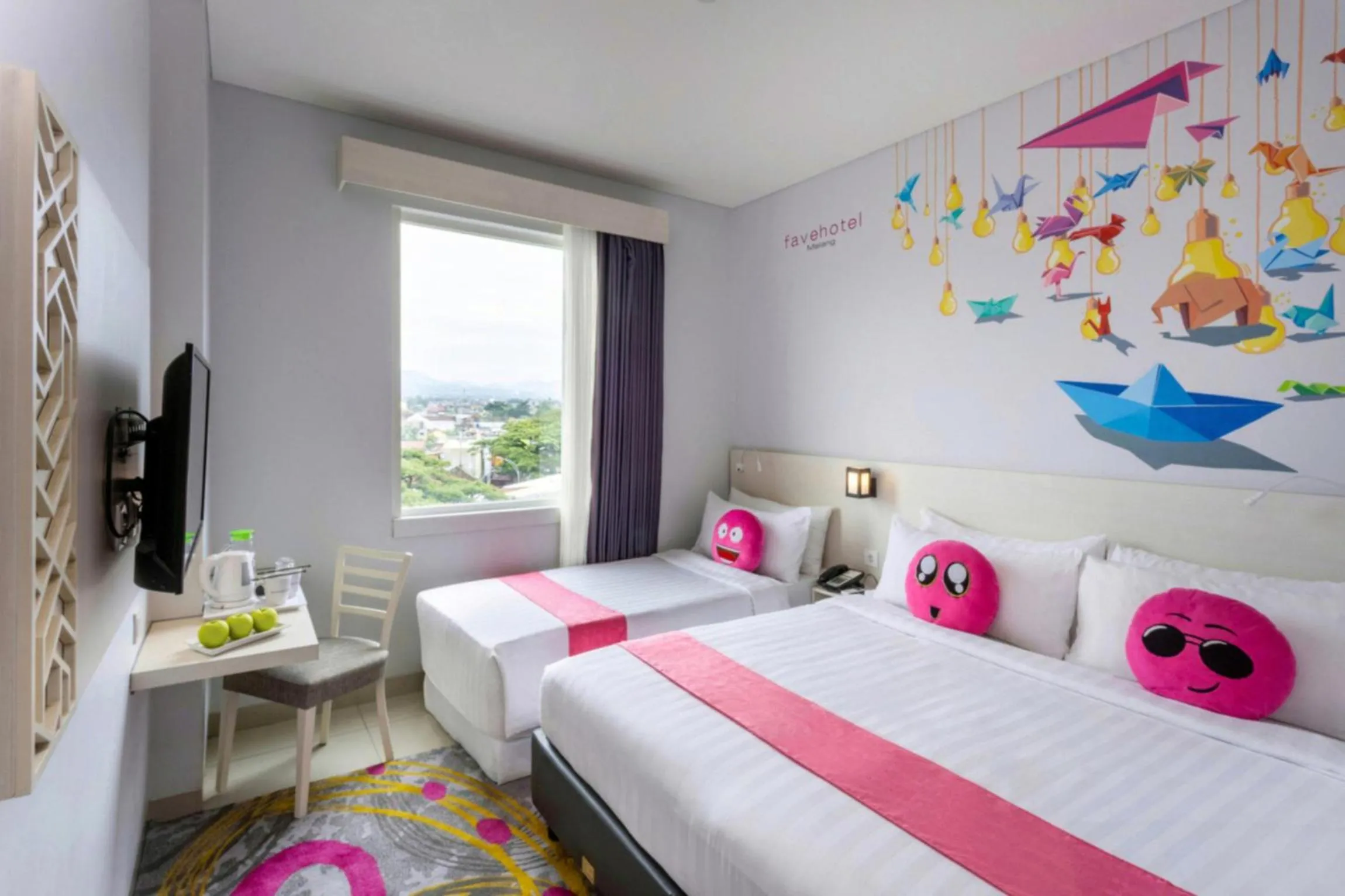 Bed in favehotel Malang