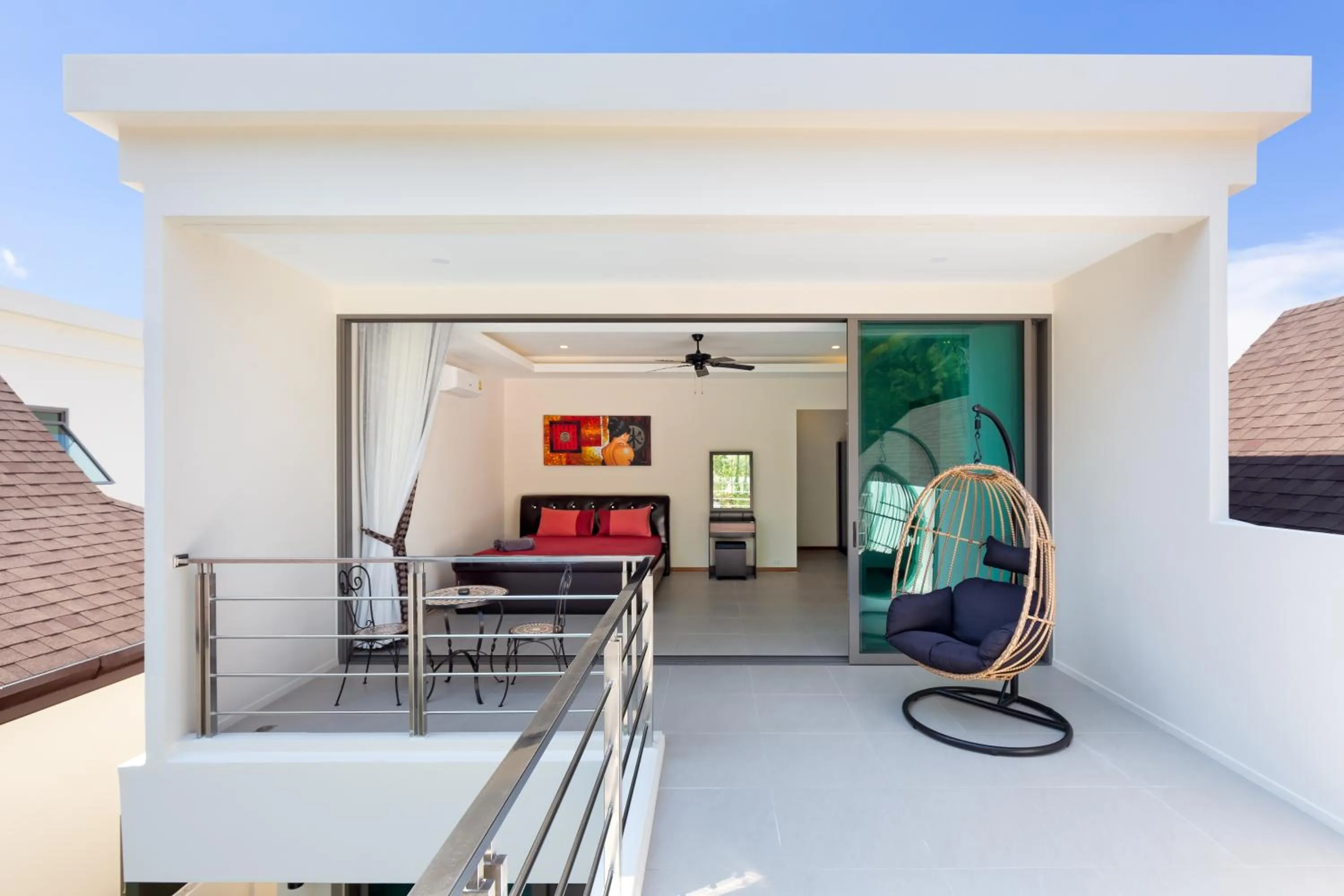 Balcony/Terrace in Villa Mika