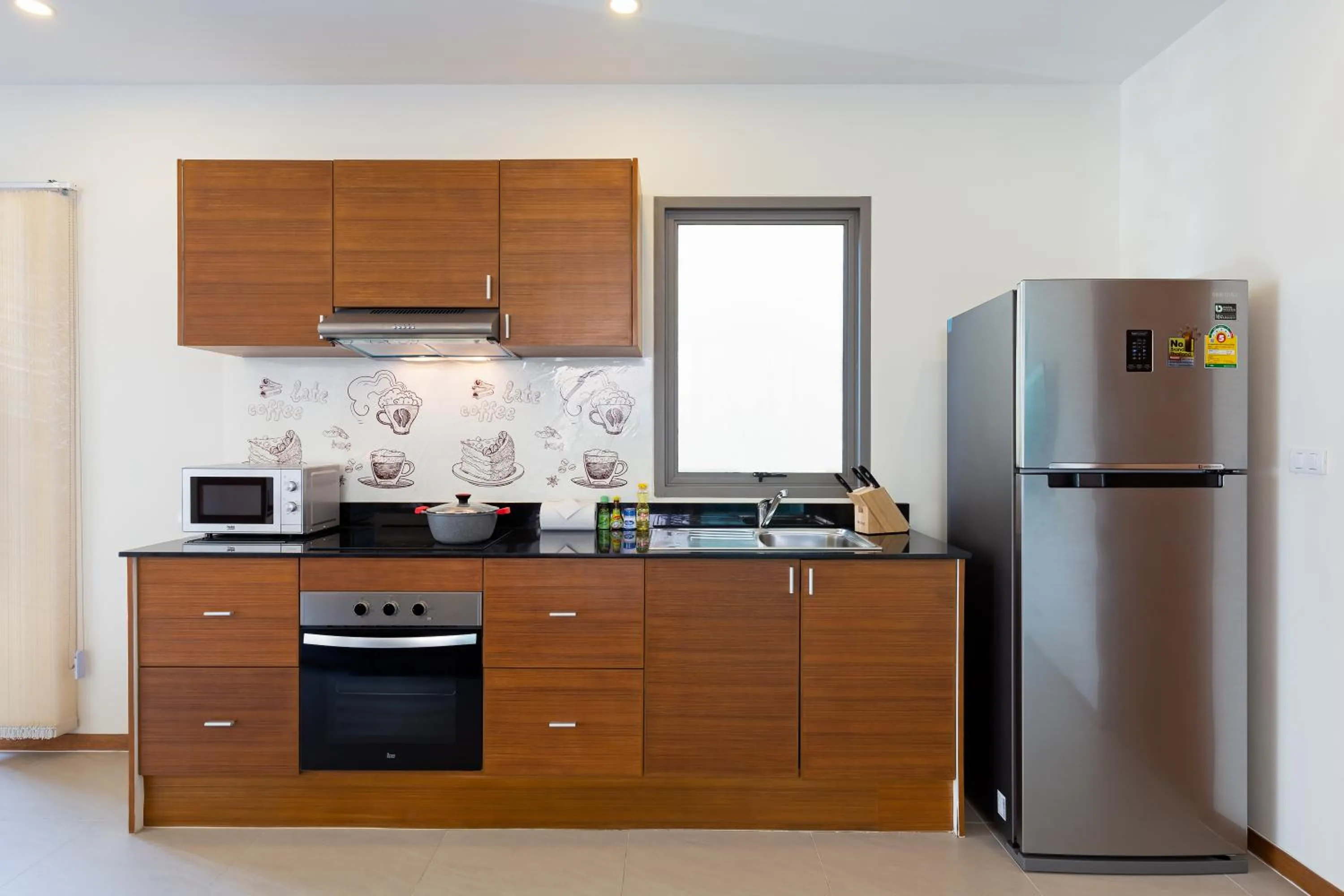 Coffee/tea facilities in Villa Mika