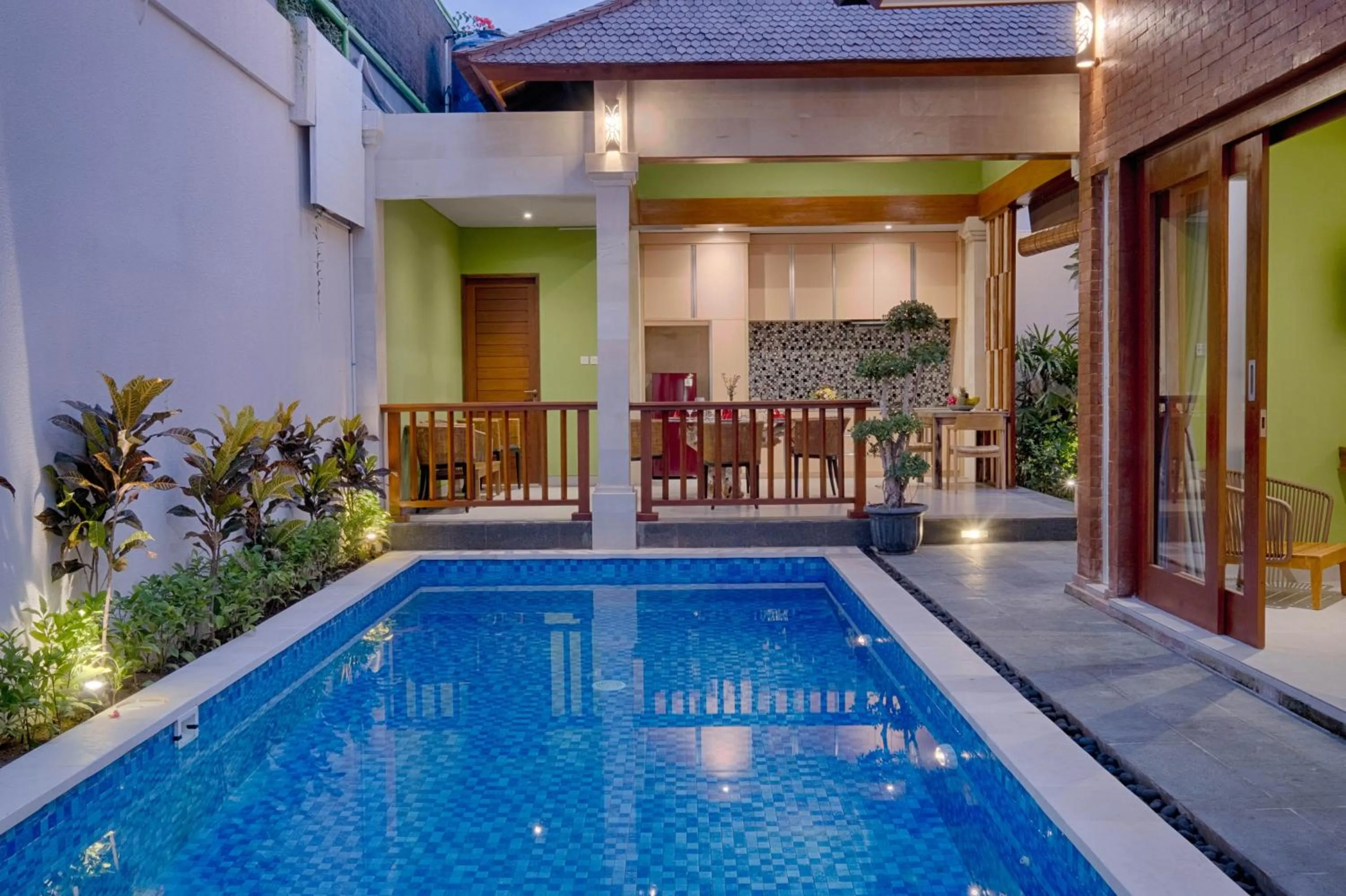 Garden in Canggu Villa by Sanga Sanga Hospitality