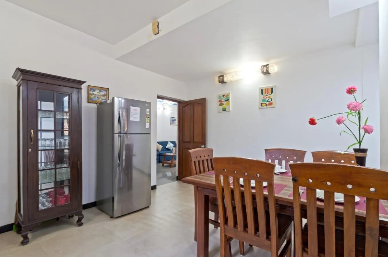 Dining area in Villa Calangute Phase 2
