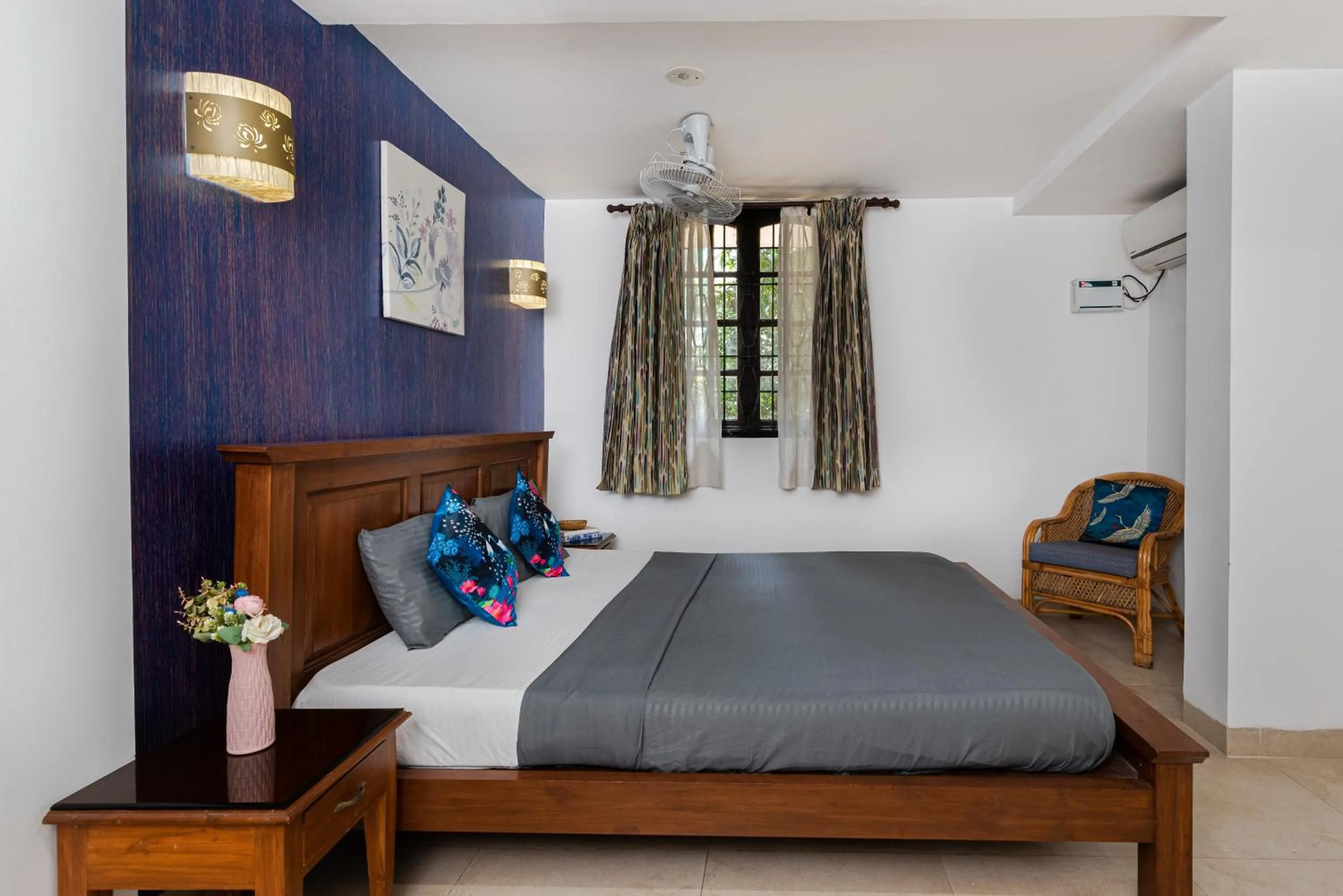 Bedroom, Bed in Villa Calangute Phase 2