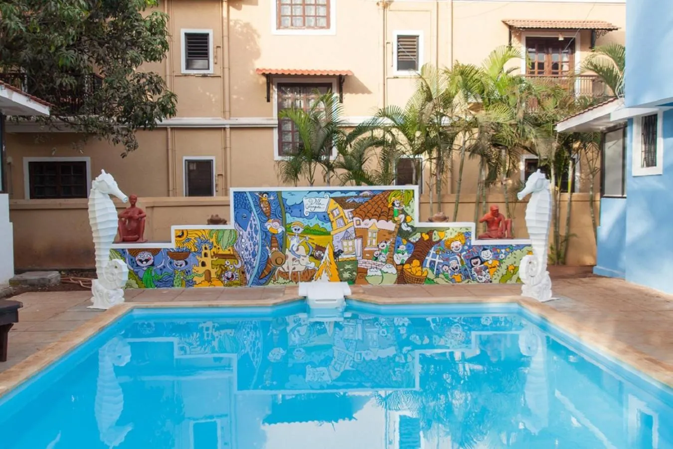 Swimming pool in Villa Calangute Phase 2