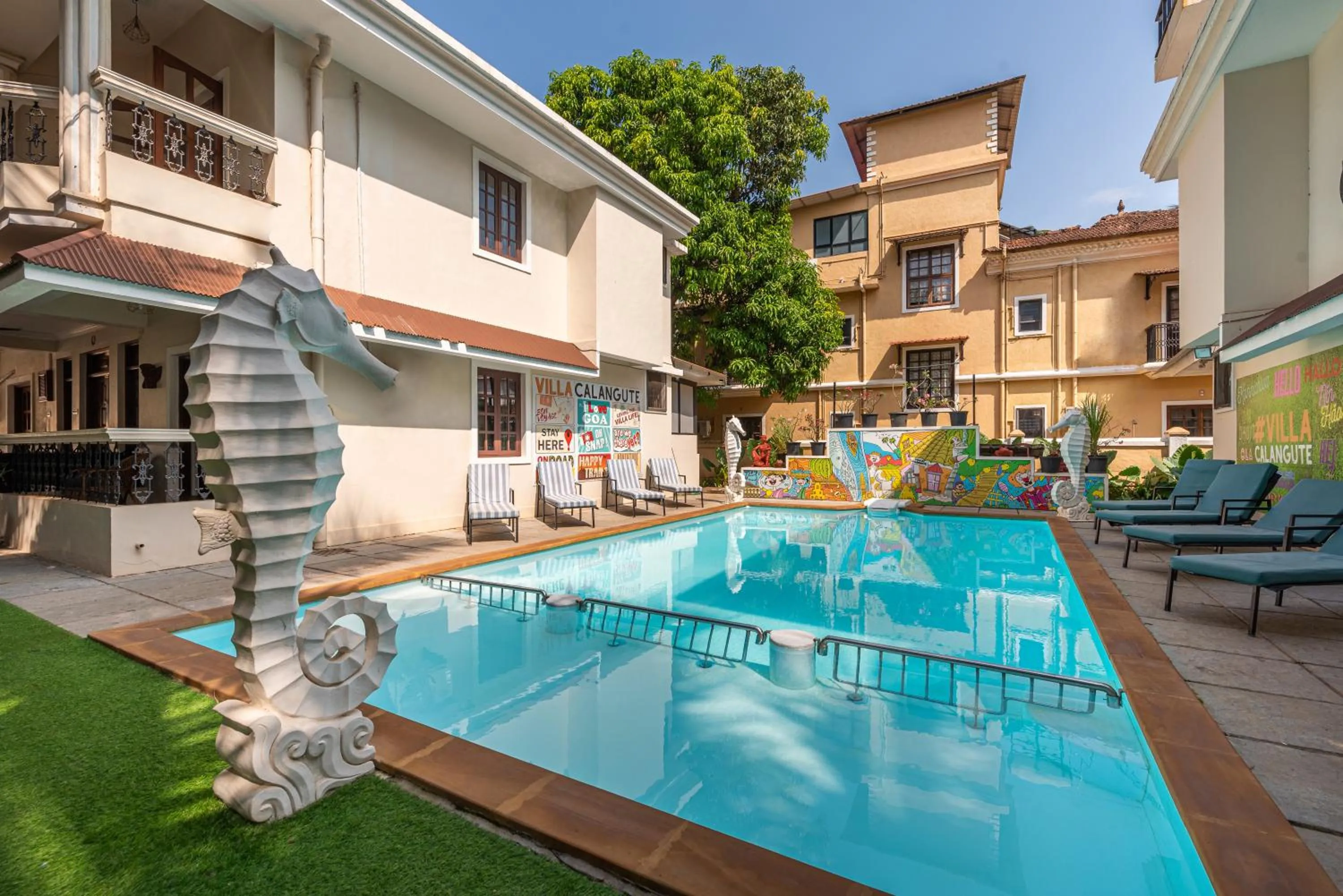 Swimming pool in Villa Calangute Phase 2