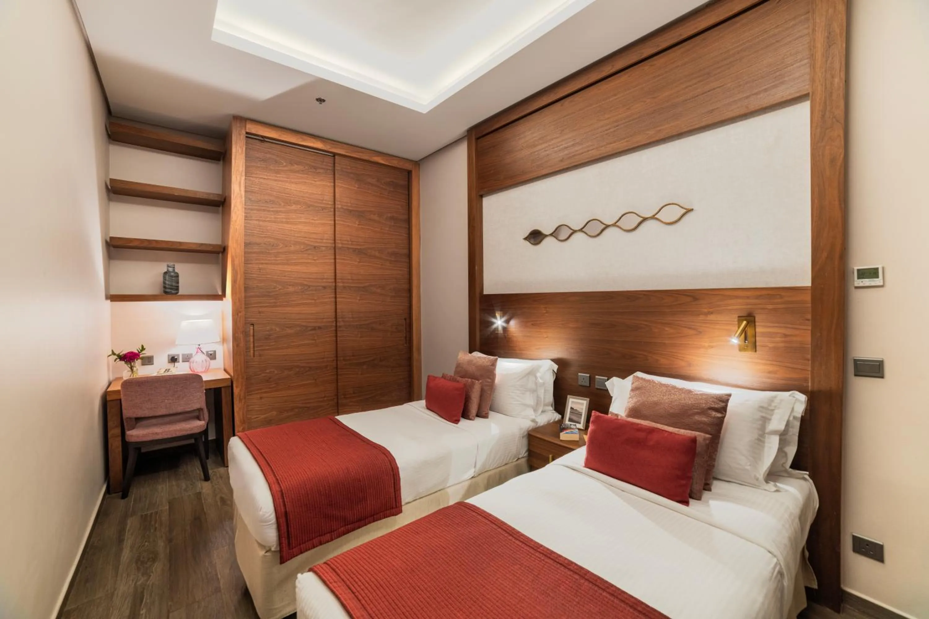 Bedroom, Bed in Ascott Corniche Al Khobar