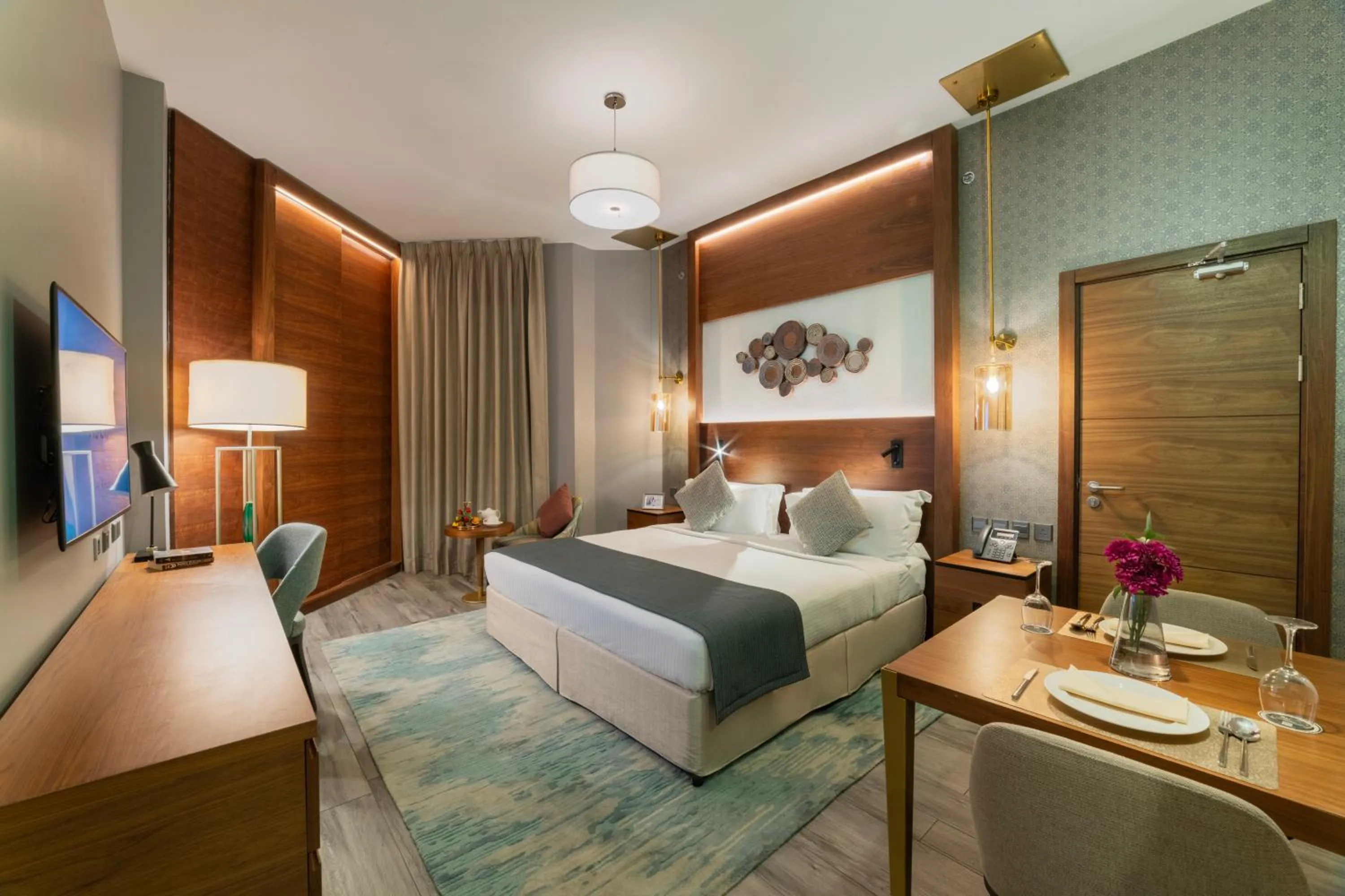 Bedroom, Bed in Ascott Corniche Al Khobar