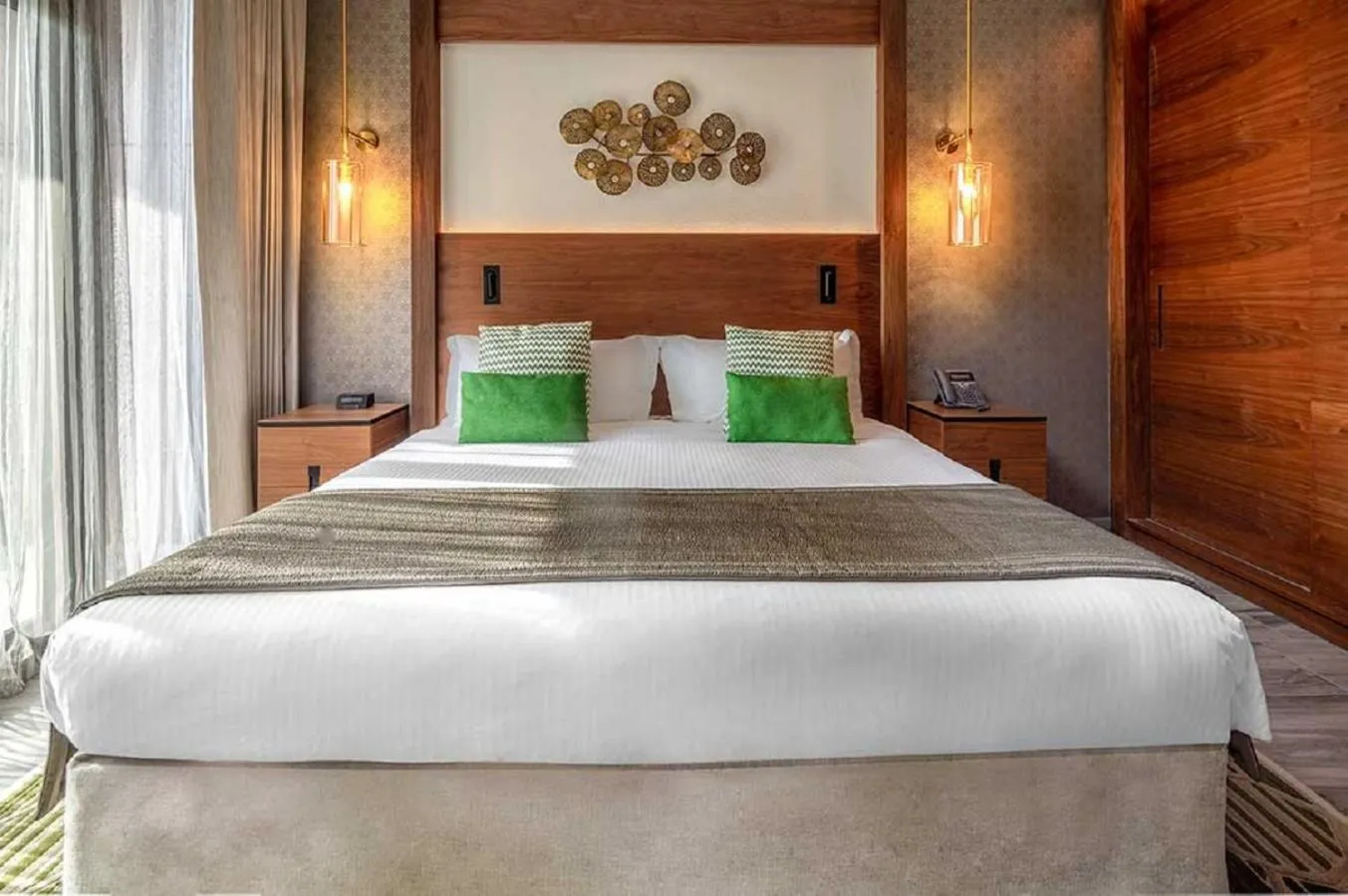 Bed in Ascott Corniche Al Khobar