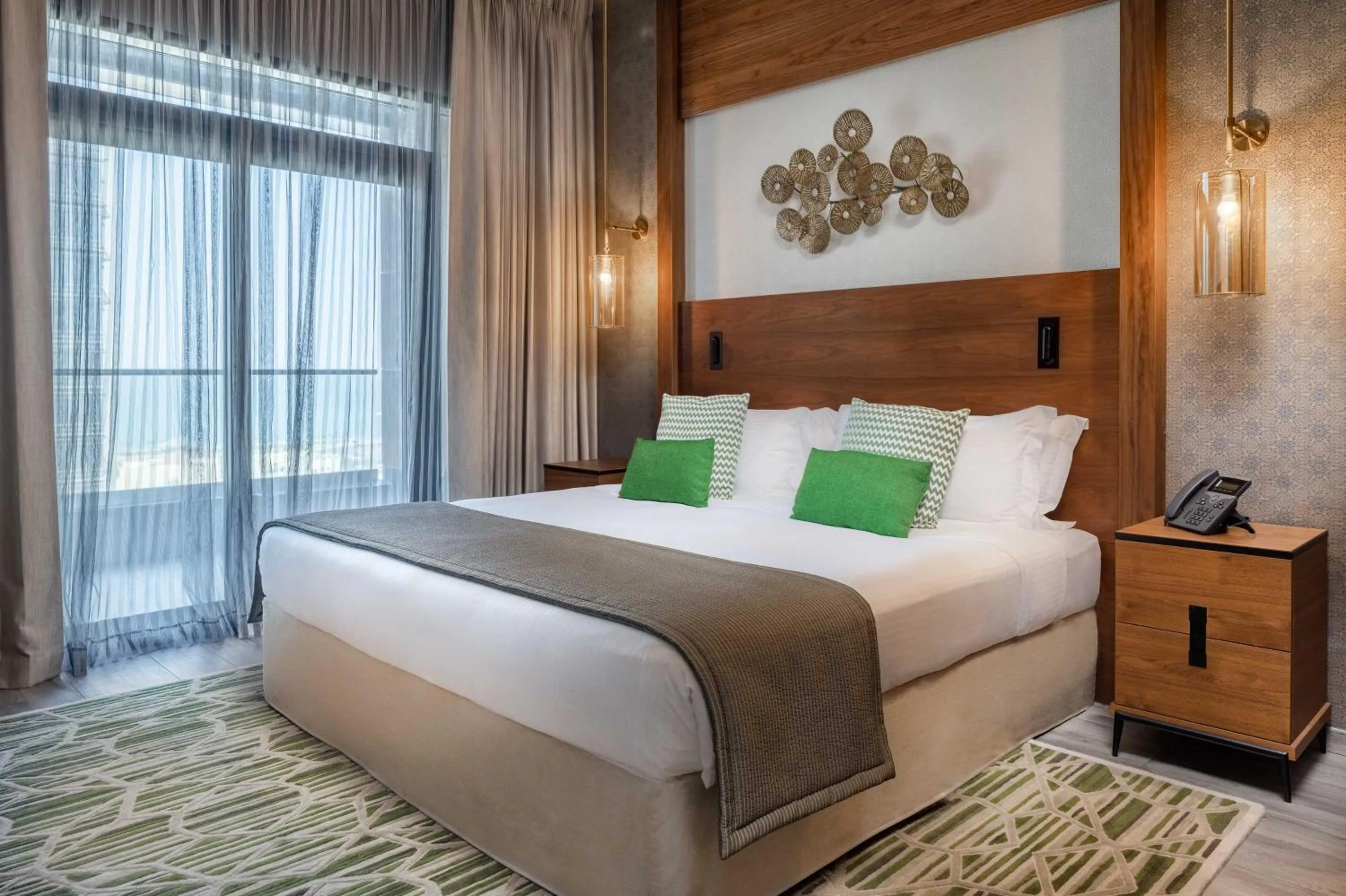 Bedroom, Bed in Ascott Corniche Al Khobar