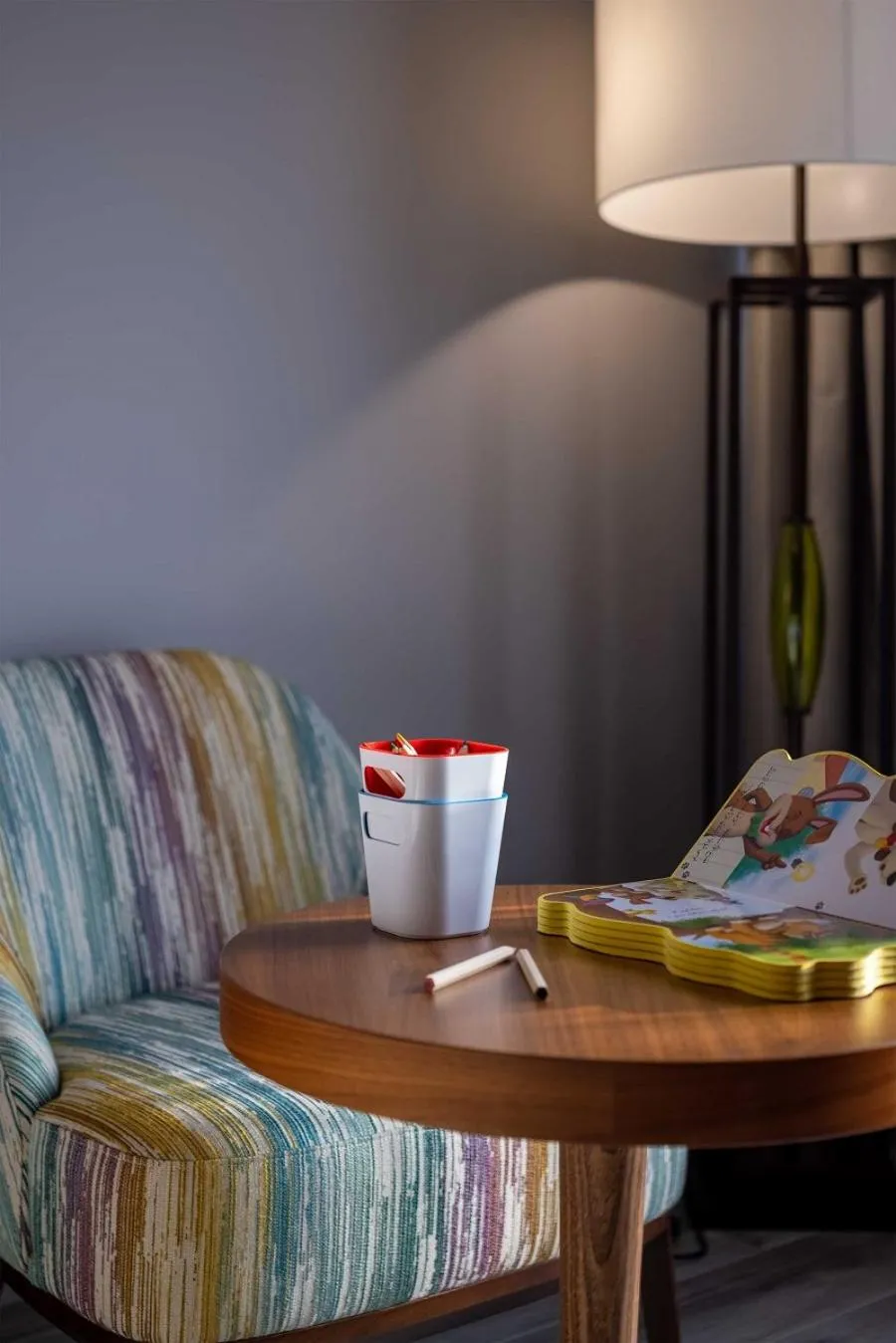 Living room in Ascott Corniche Al Khobar