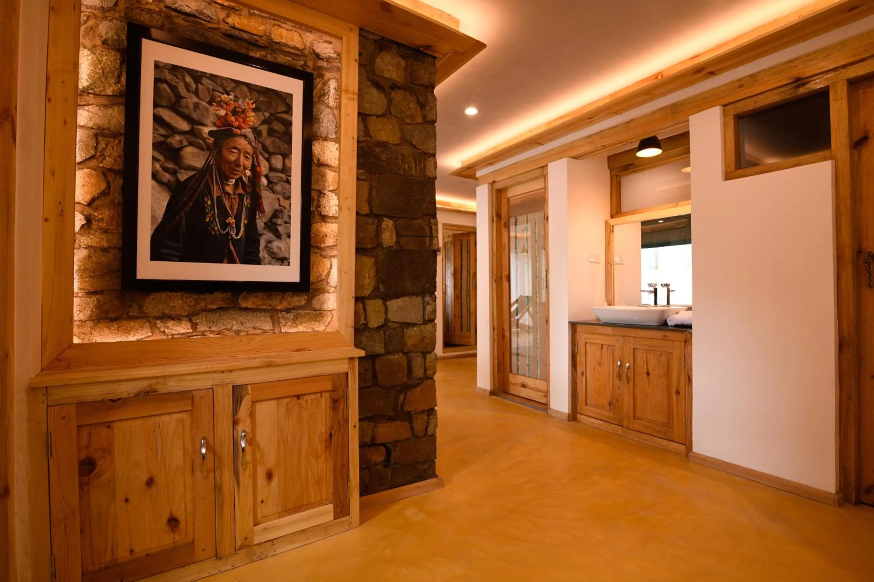 Sauna in Stone Hedge Hotel