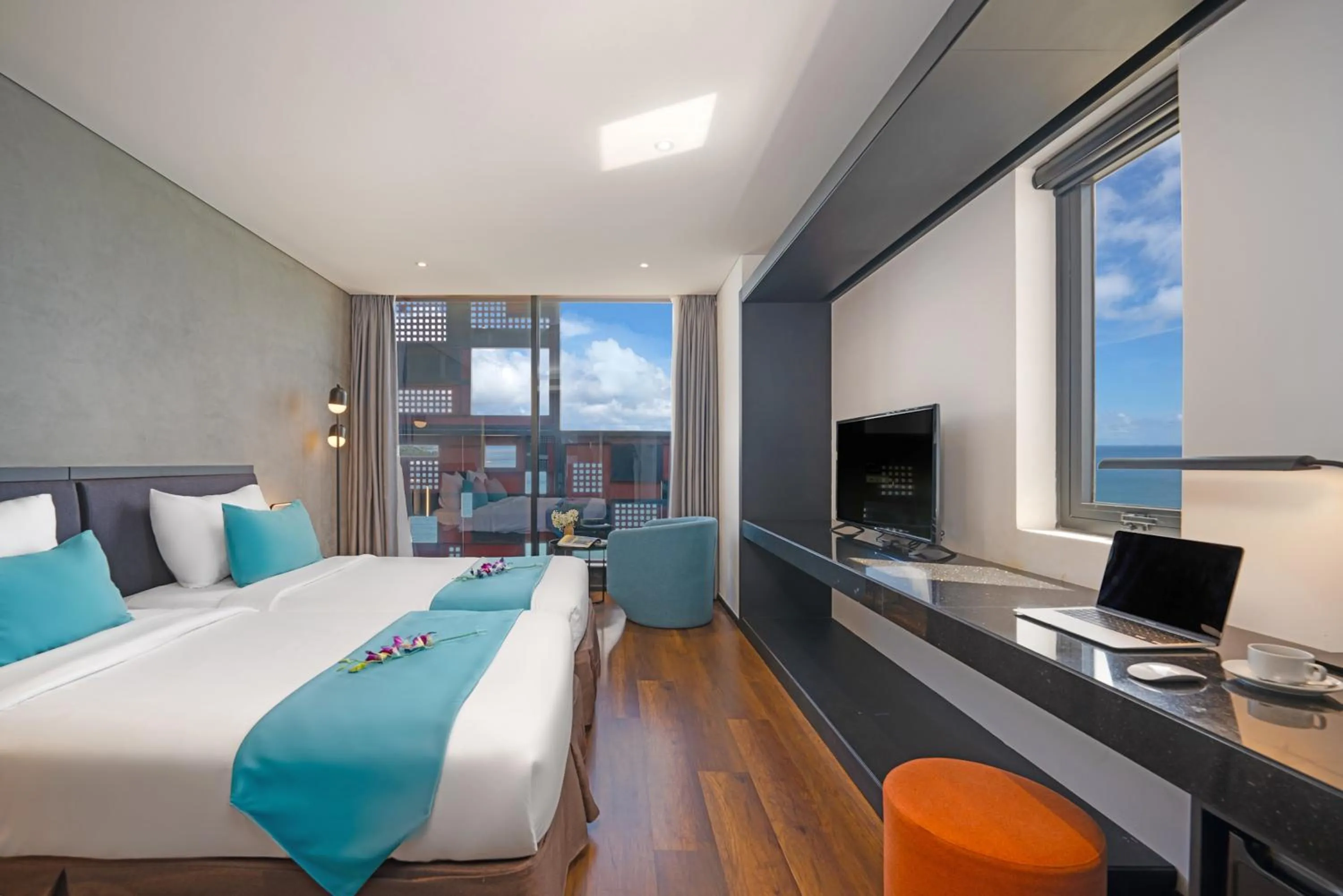 Bedroom, Bed in The Code Hotel & Spa Da Nang - Complimentary Daily Afternoon Tea in Sky Bar