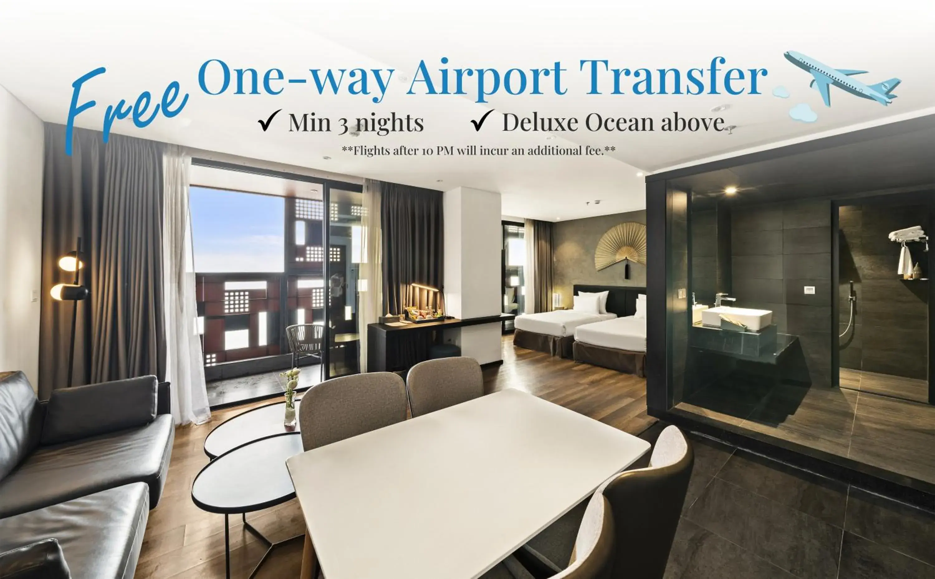 Studio with Sea View in The Code Hotel & Spa Da Nang - Complimentary Daily Afternoon Tea in Sky Bar Studio with Sea View in The Code Hotel & Spa Da Nang - Complimentary Daily Afternoon Tea in Sky Bar