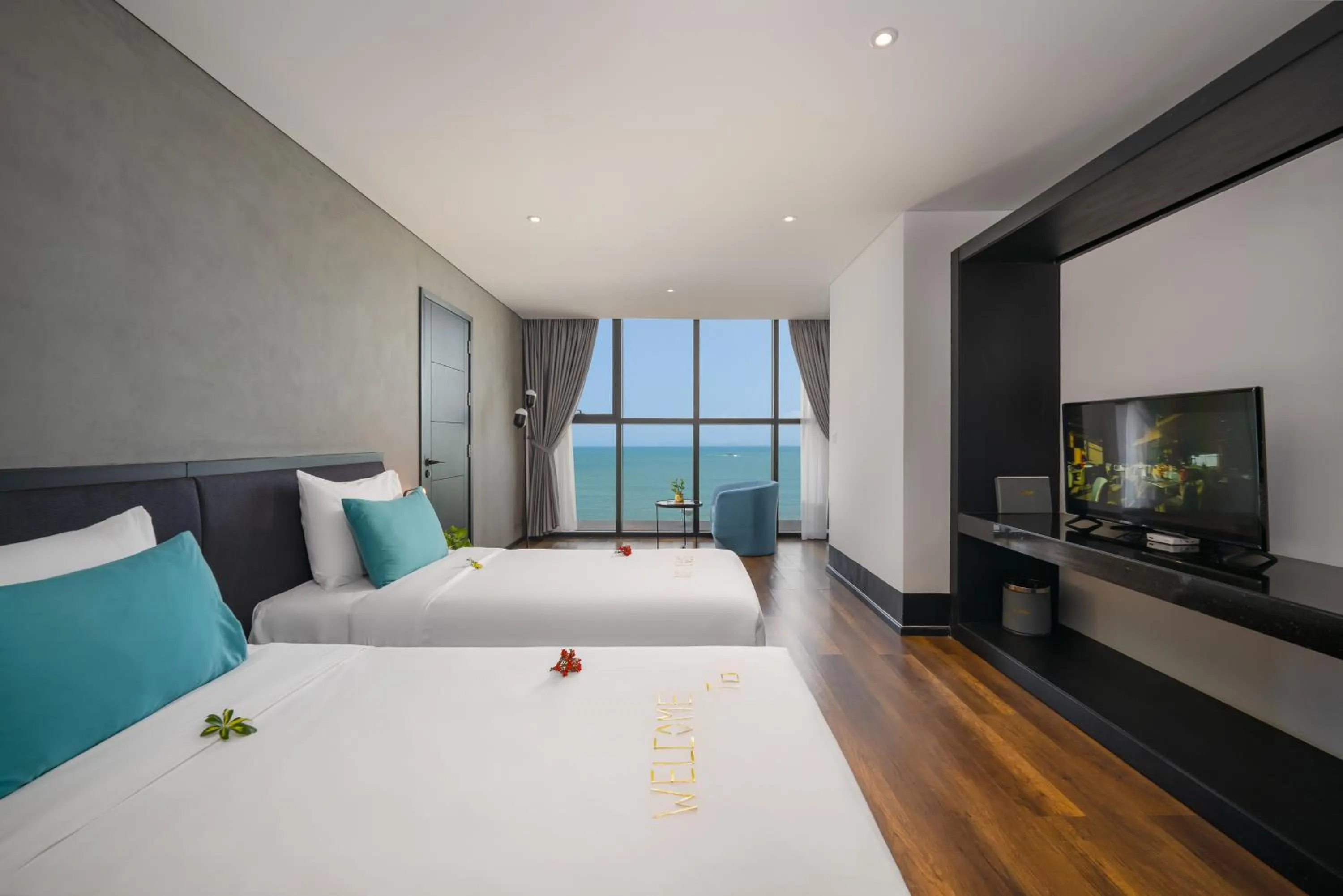 Bedroom, Bed in The Code Hotel & Spa Da Nang - Complimentary Daily Afternoon Tea in Sky Bar