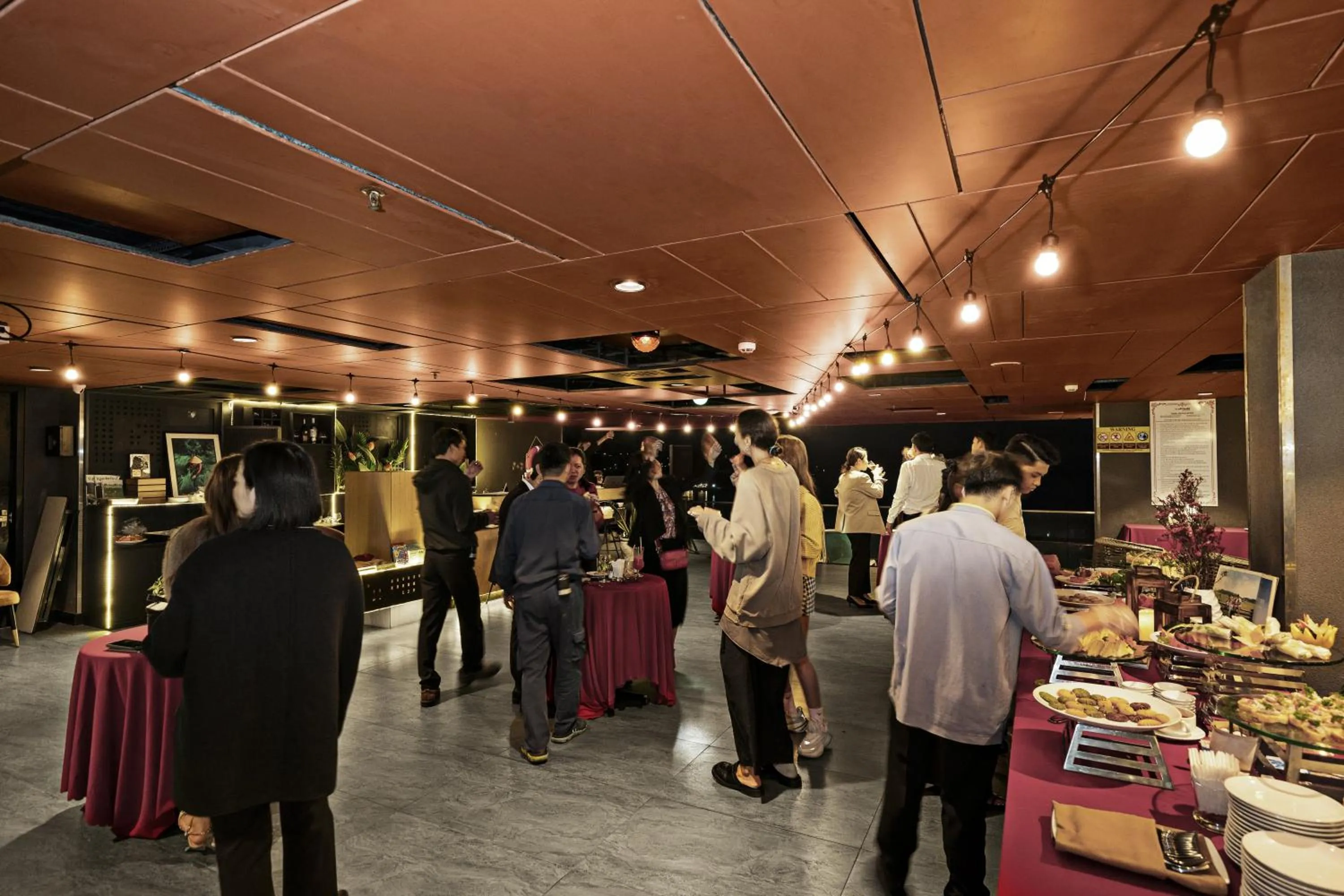 Lounge or bar in The Code Hotel & Spa Da Nang - Complimentary Daily Afternoon Tea in Sky Bar