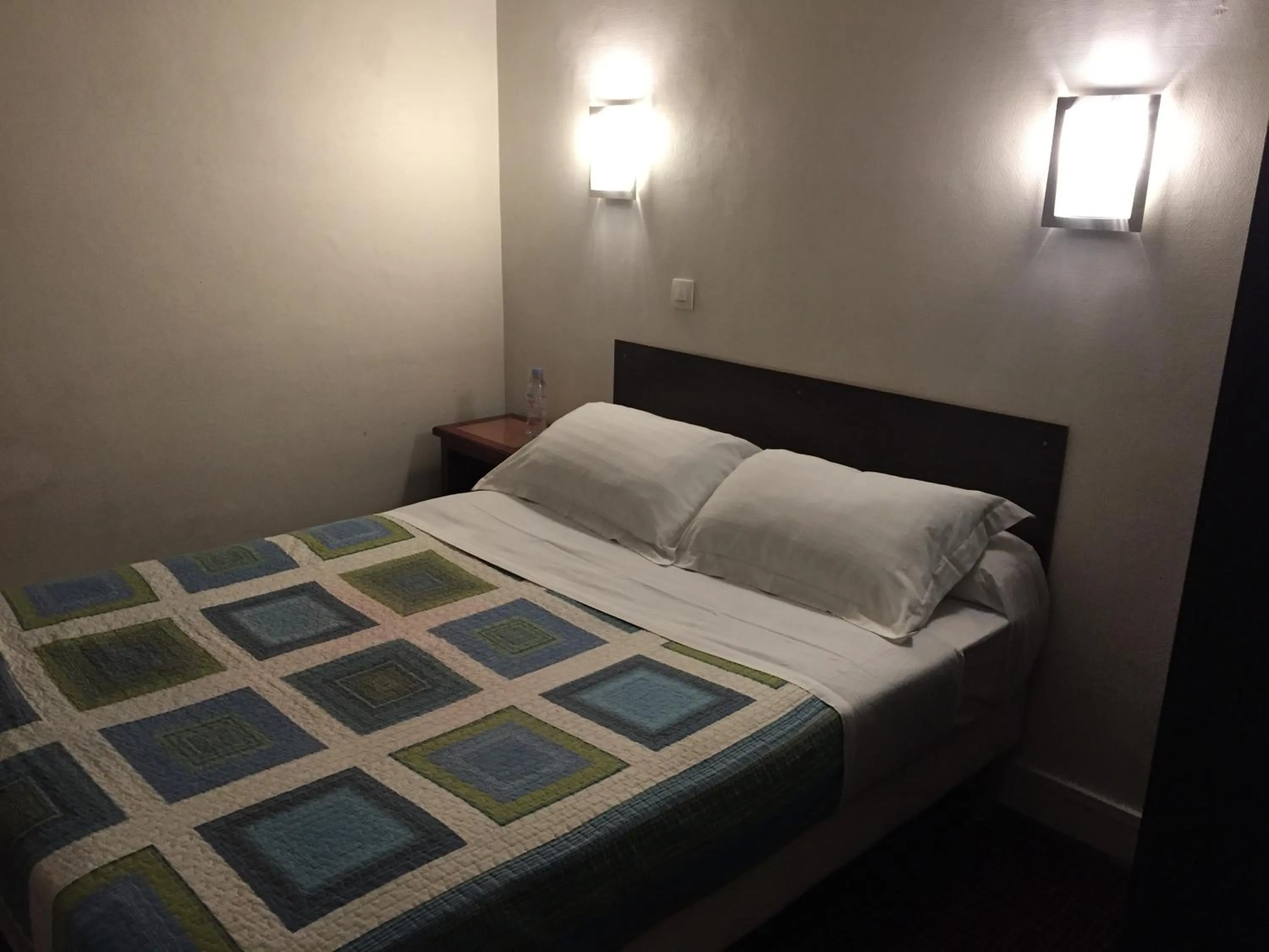 Decorative detail, Bed in Hotel Chevallier