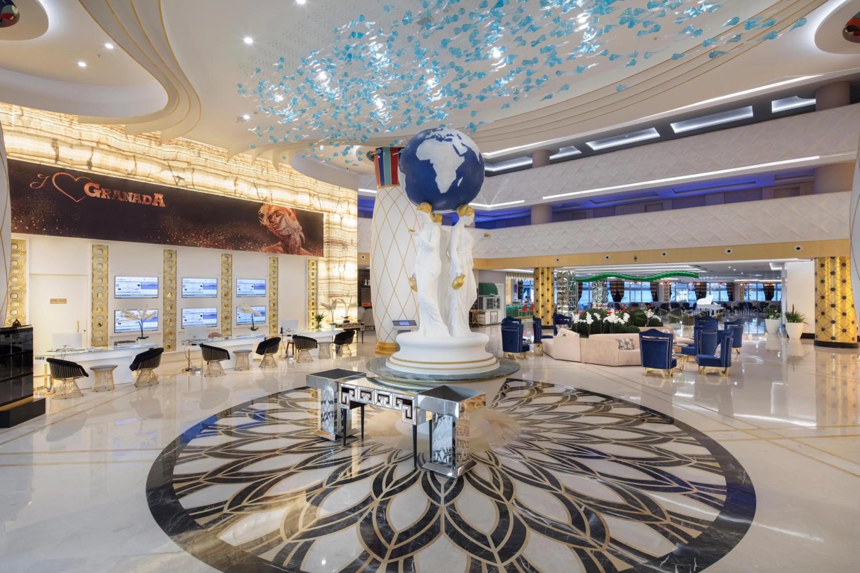 Lobby or reception in Granada Luxury Beach-Ultra All Inclusive