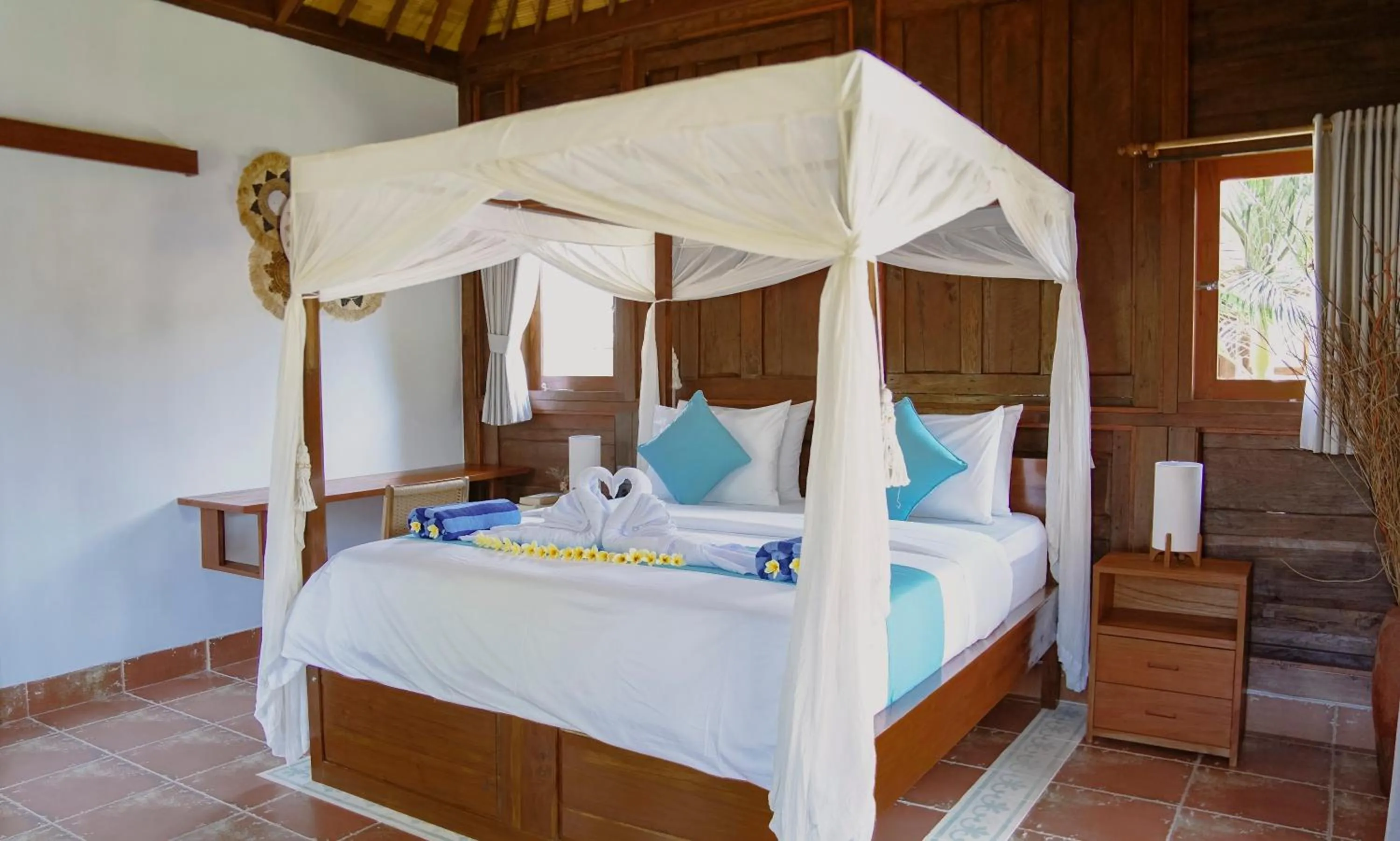 Bed in Kubu Kangin Resort