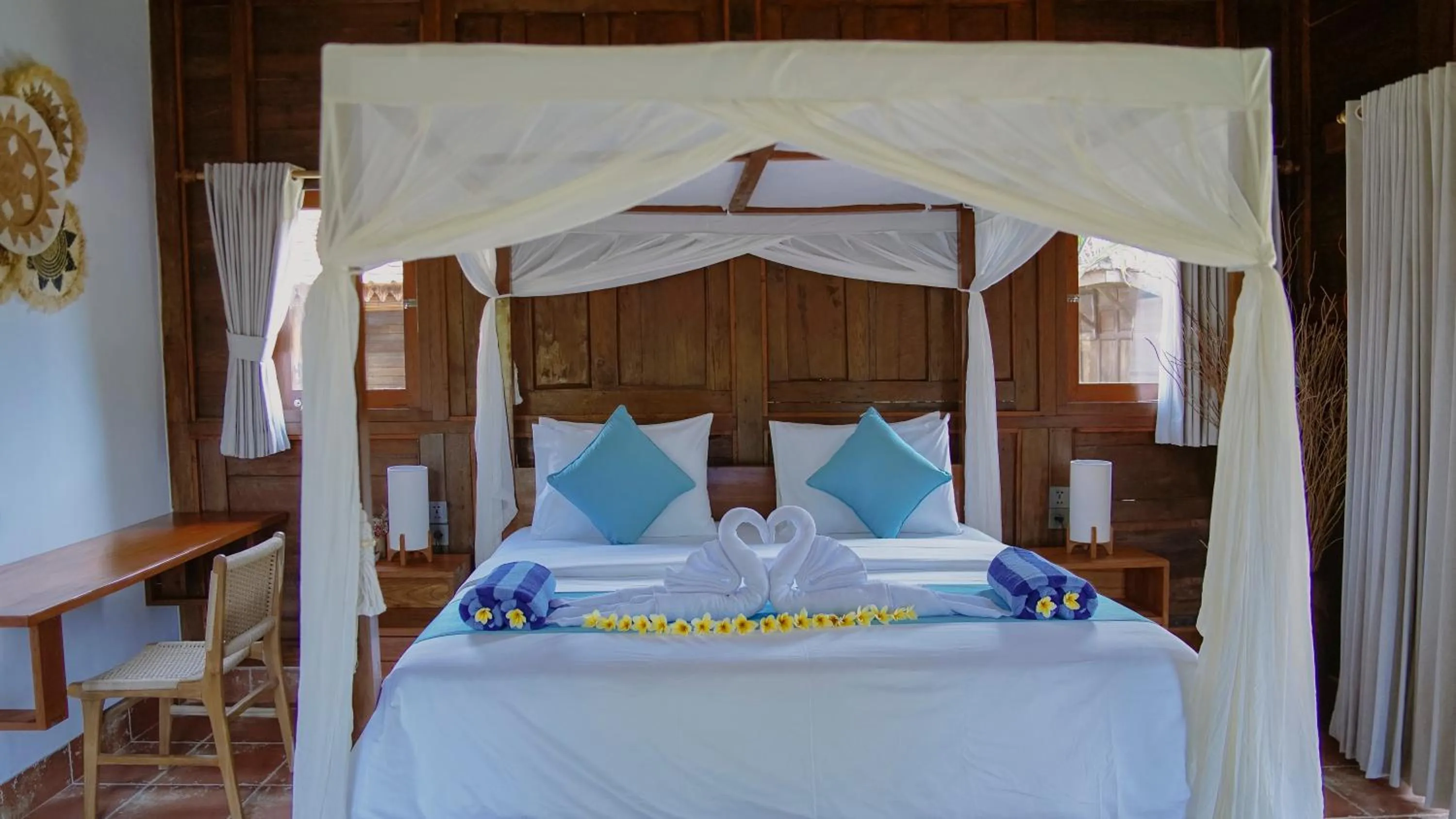 Bed in Kubu Kangin Resort