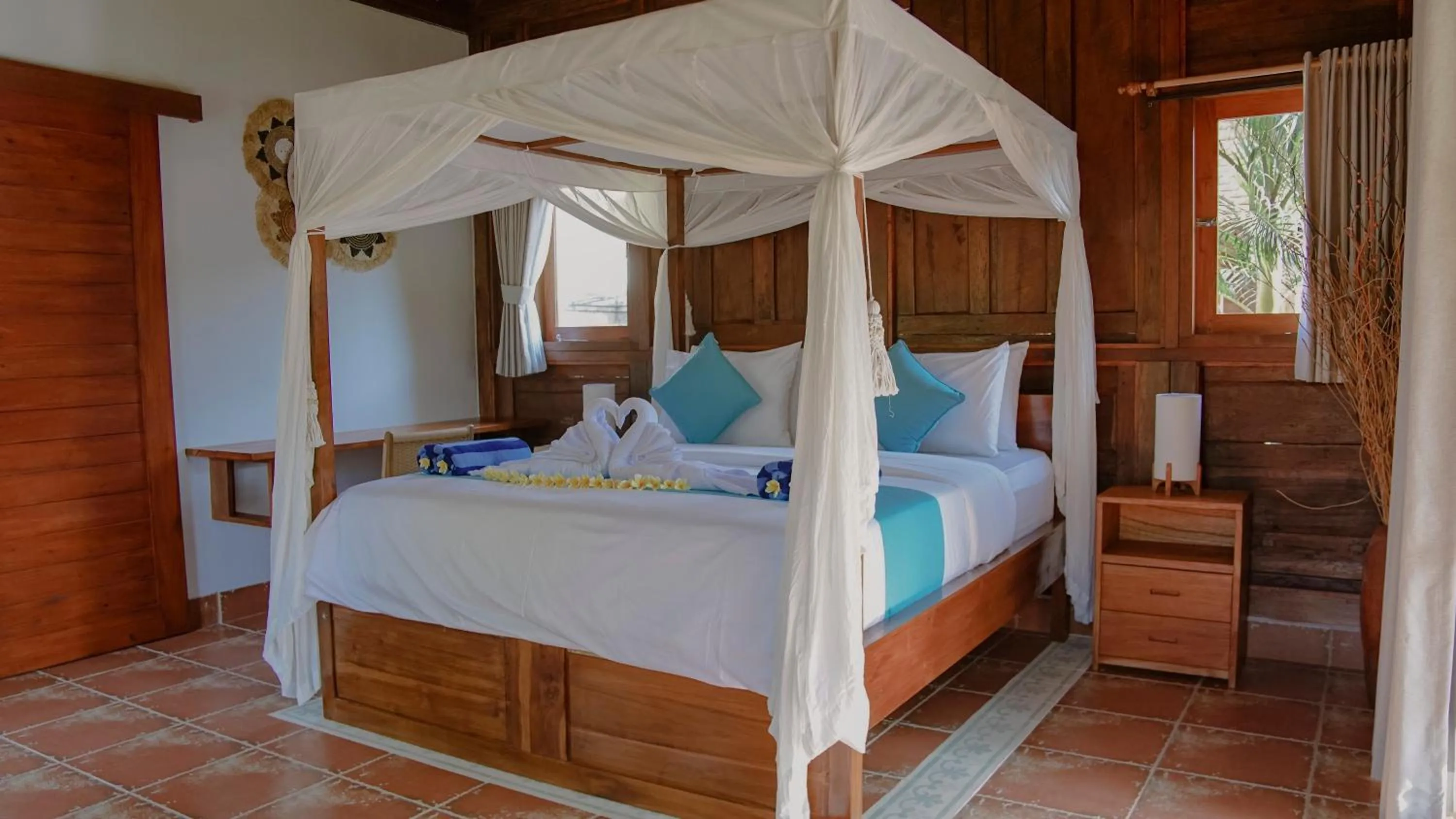 Bed in Kubu Kangin Resort