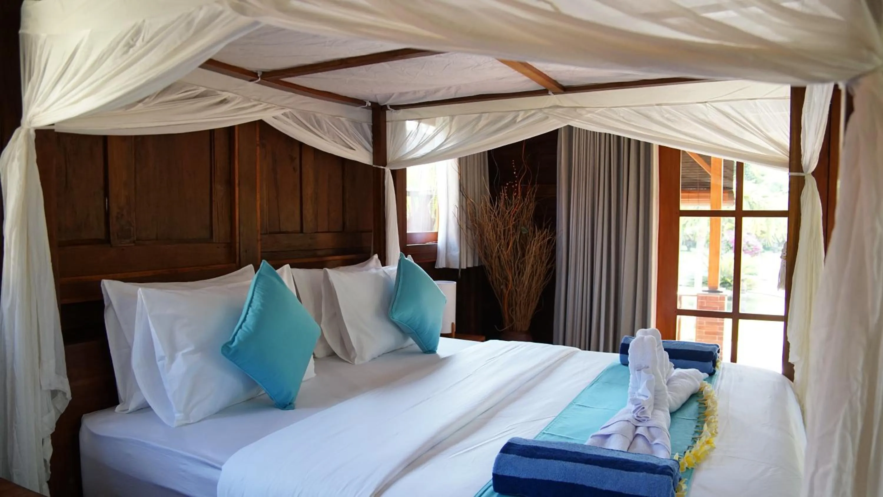 Bed in Kubu Kangin Resort