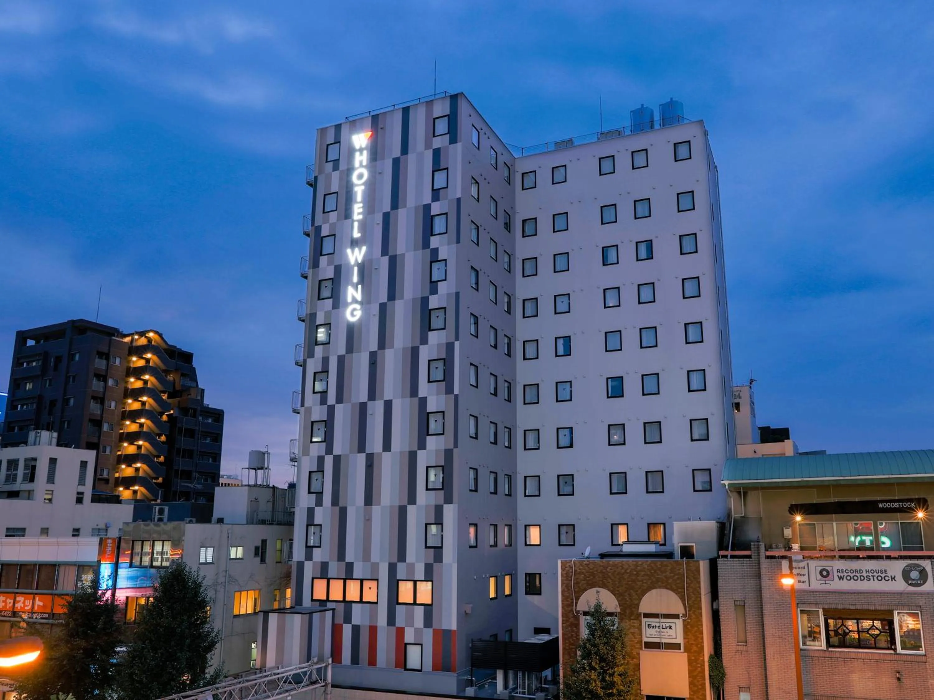Property building in Hotel Wing International Select Kumamoto