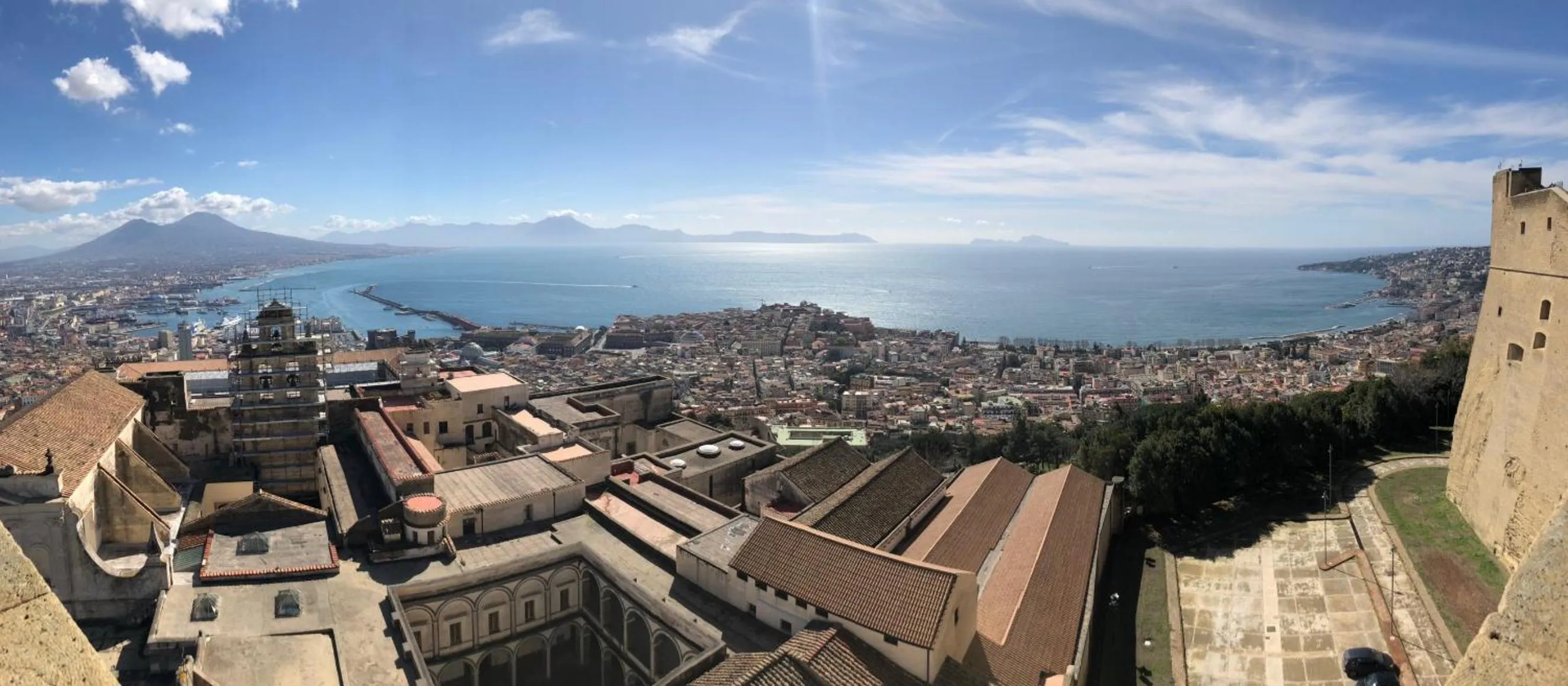 Nearby landmark in Piazza Carità
