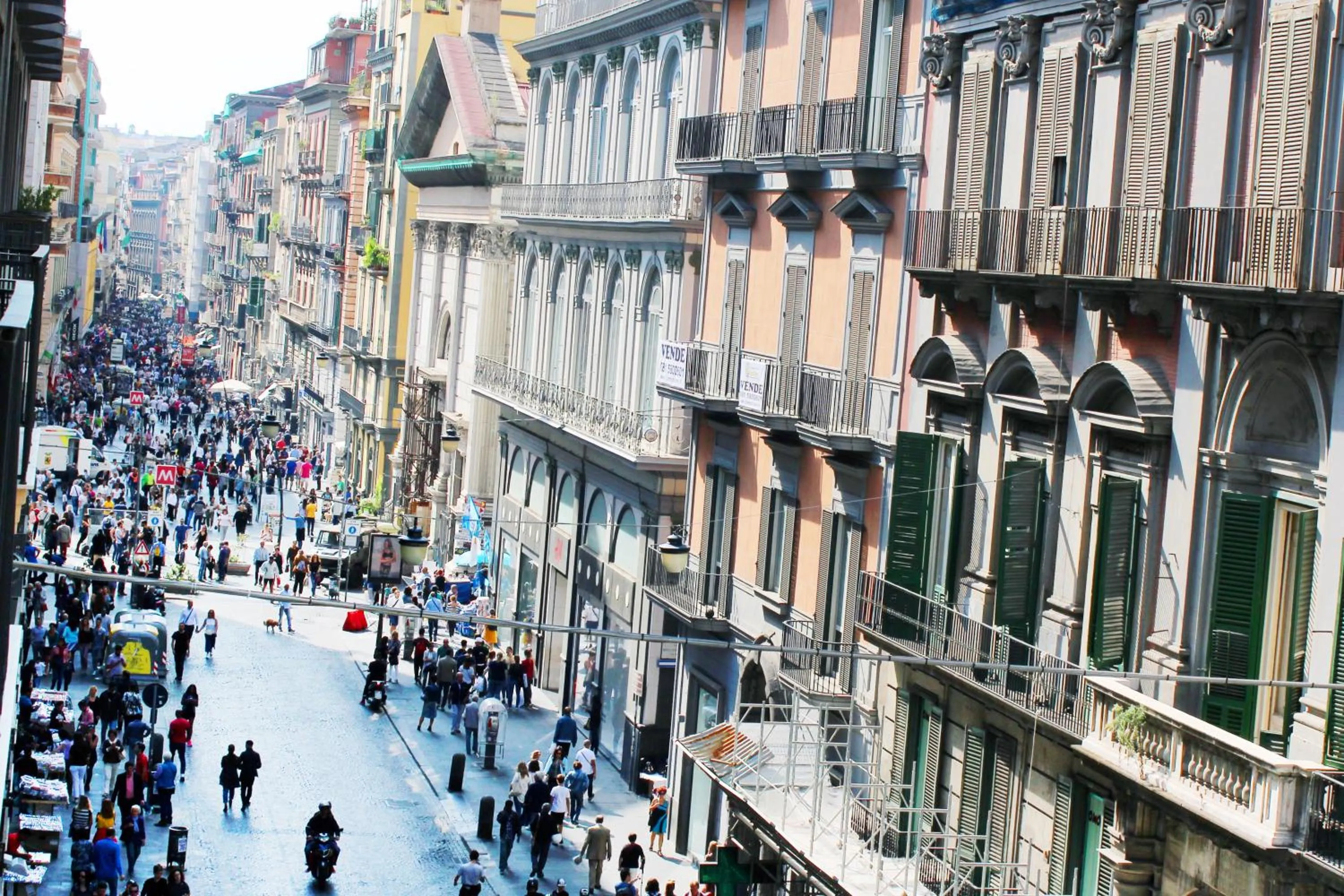 Neighbourhood in Piazza Carità