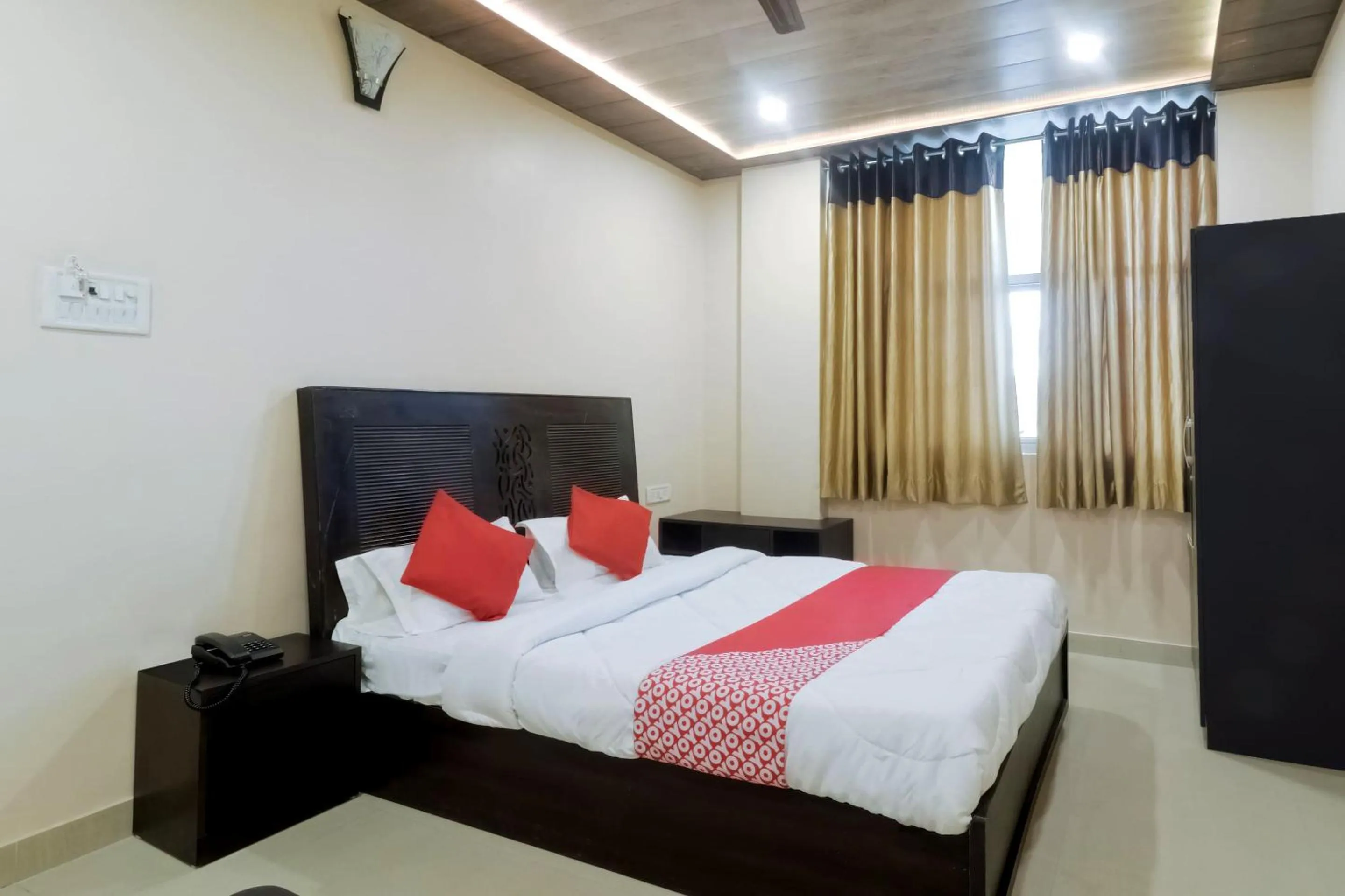 Bedroom, Bed in Hotel O Focus Elite