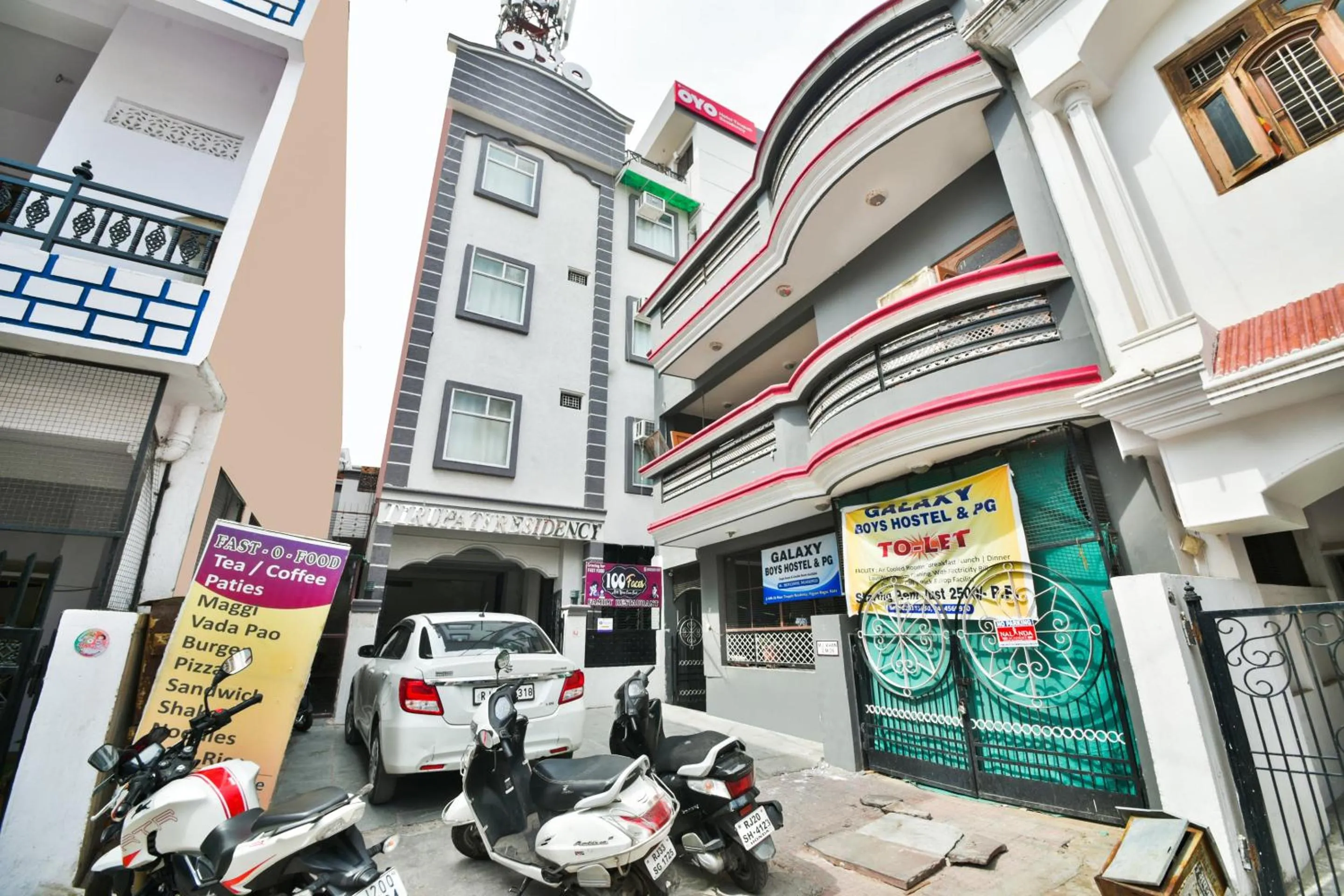 Facade/entrance in Hotel O Tirupati Residency Kota Airport