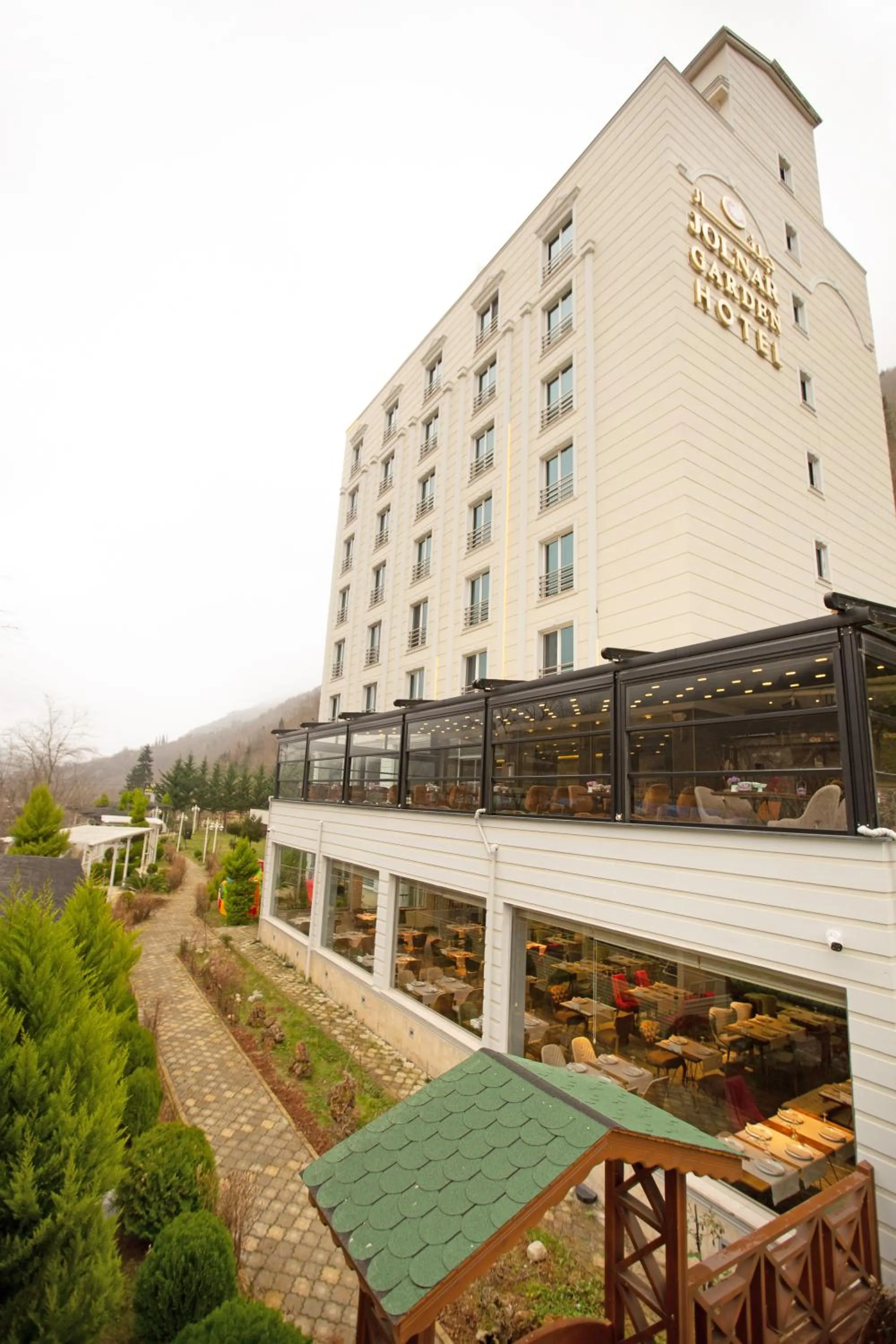 Property building in Jolnar garden hotel