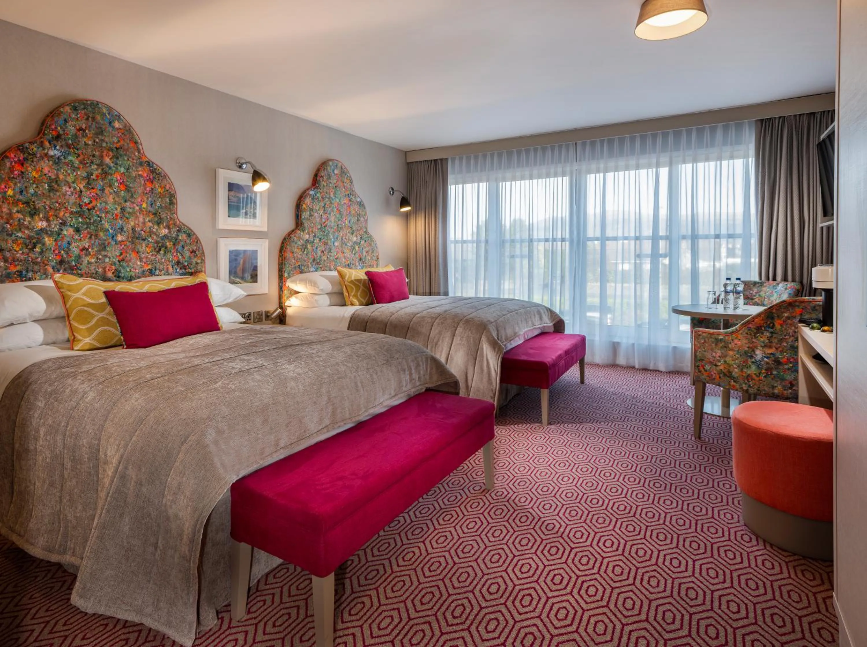 Bed in Four Seasons Hotel, Carlingford