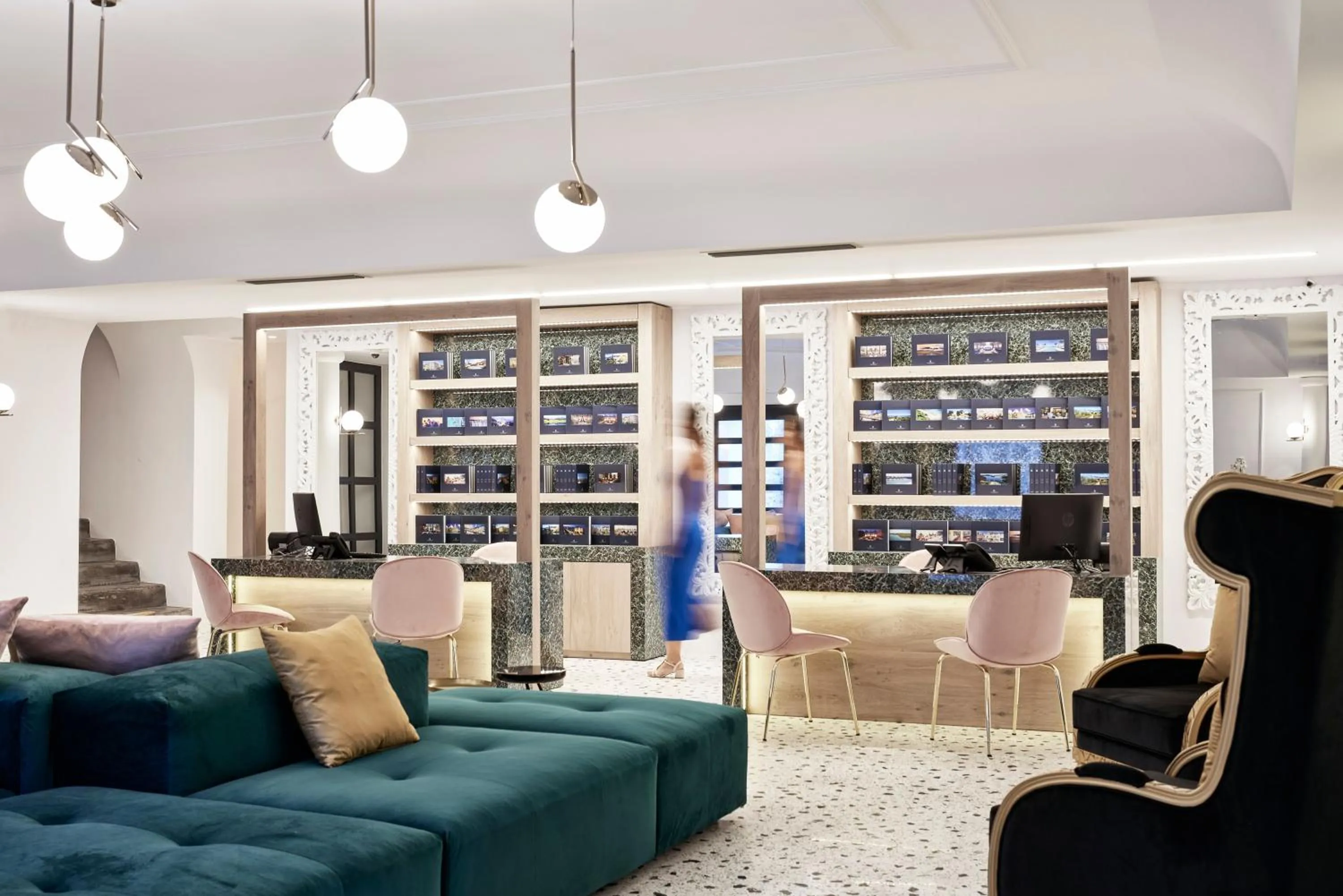 Lobby or reception in Katikies Garden Santorini - The Leading Hotels Of The World