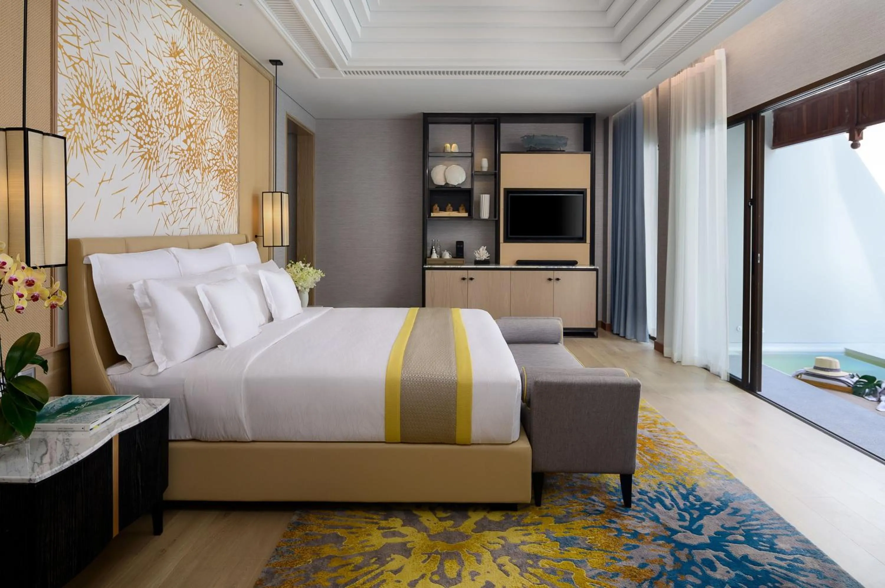 Photo of the whole room, Bed in InterContinental Phuket Resort by IHG