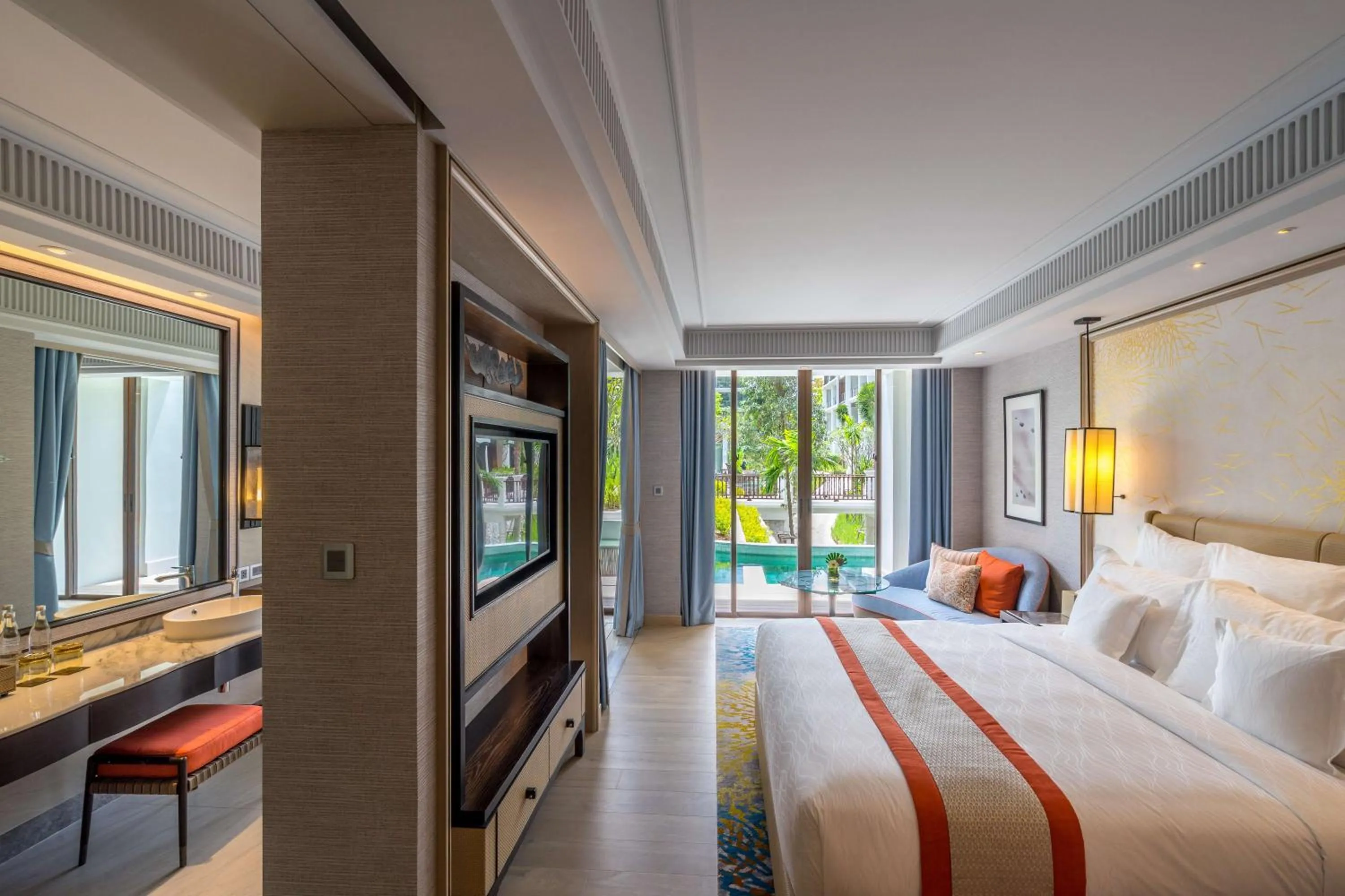 Photo of the whole room, Bed in InterContinental Phuket Resort by IHG