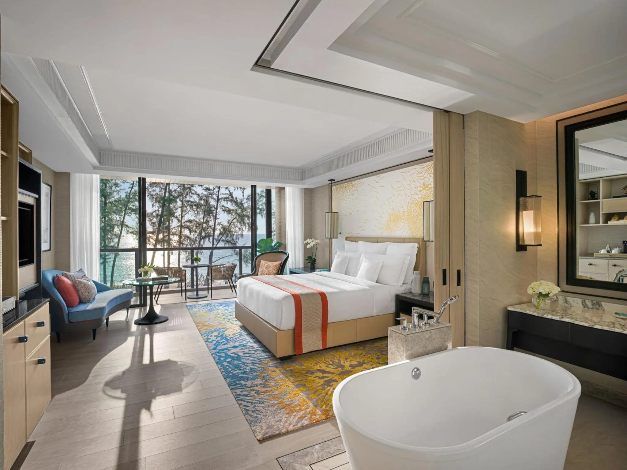 Photo of the whole room, Bed in InterContinental Phuket Resort by IHG