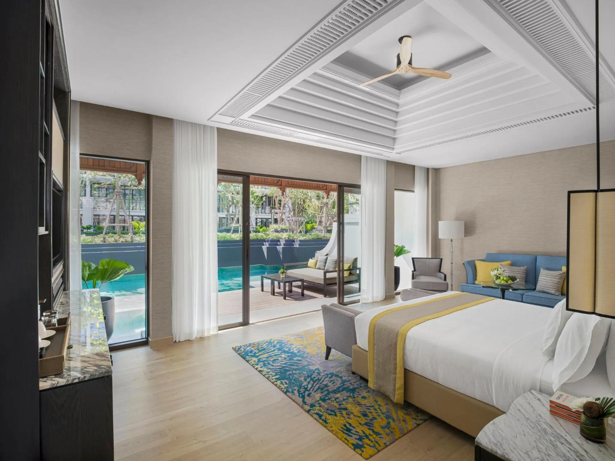 Photo of the whole room, Bed in InterContinental Phuket Resort by IHG