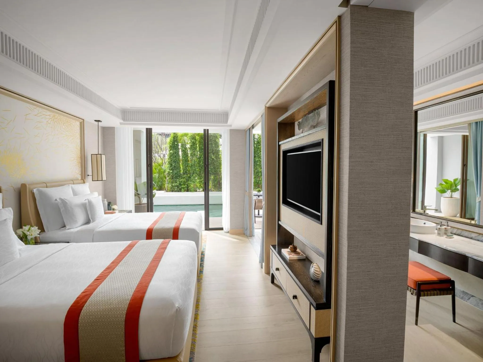 Photo of the whole room, Bed in InterContinental Phuket Resort by IHG