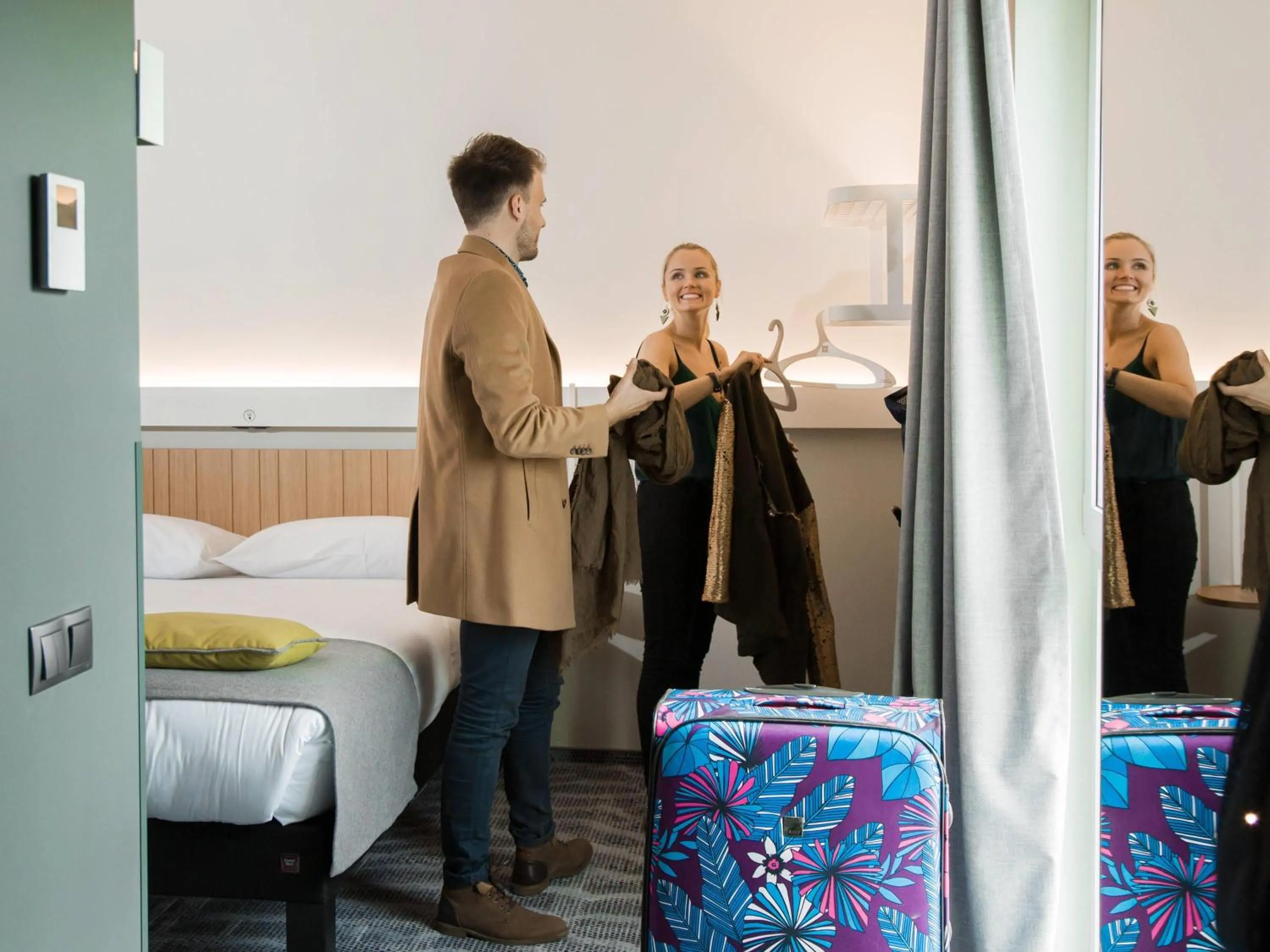 Bedroom, Bed in ibis Tallinn Center