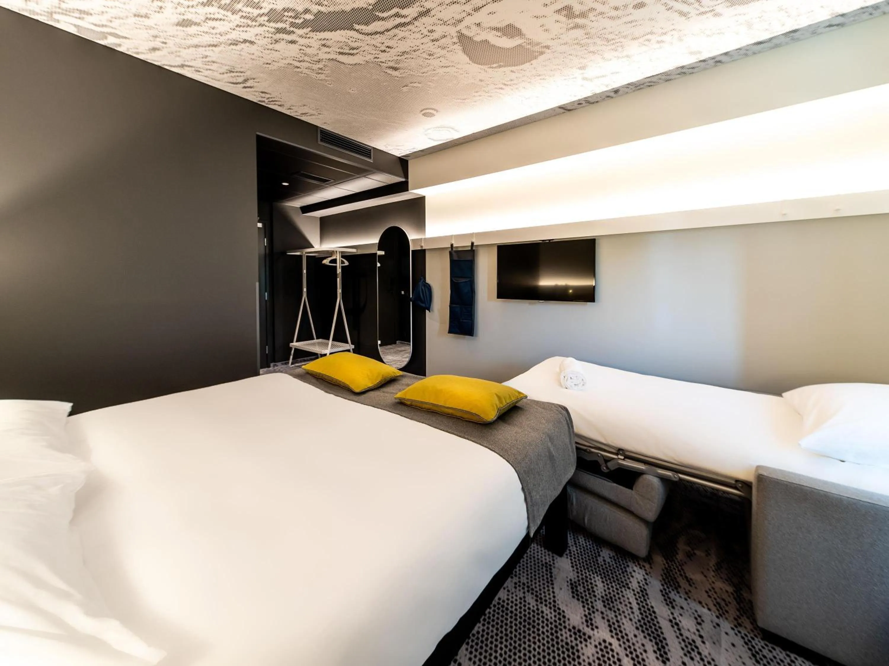 Bedroom, Bed in ibis Tallinn Center