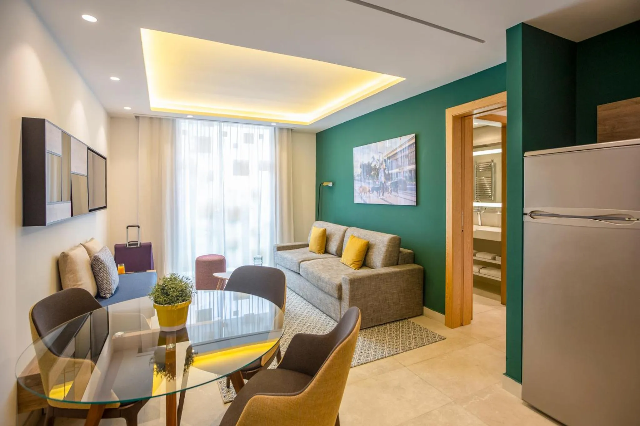 Living room in Aparthotel Adagio Premium Casablanca City Center