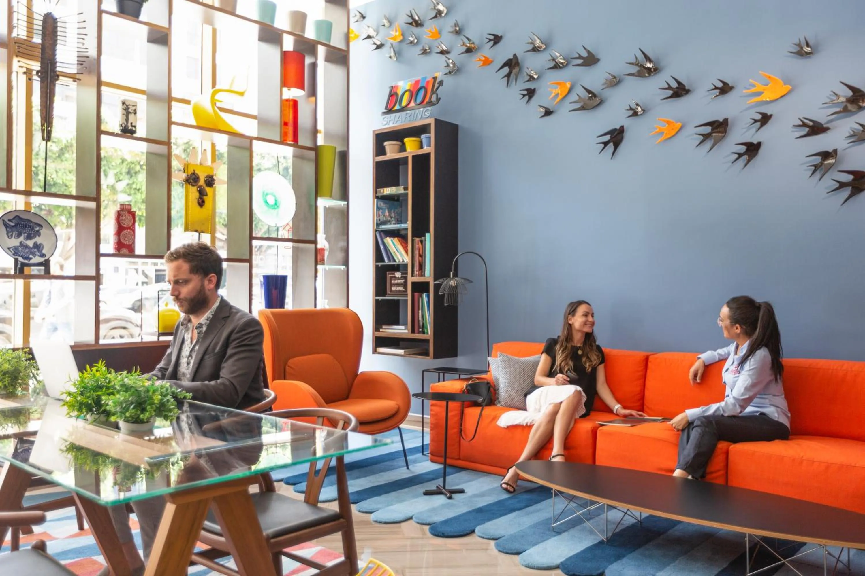 Lobby or reception in Aparthotel Adagio Premium Casablanca City Center