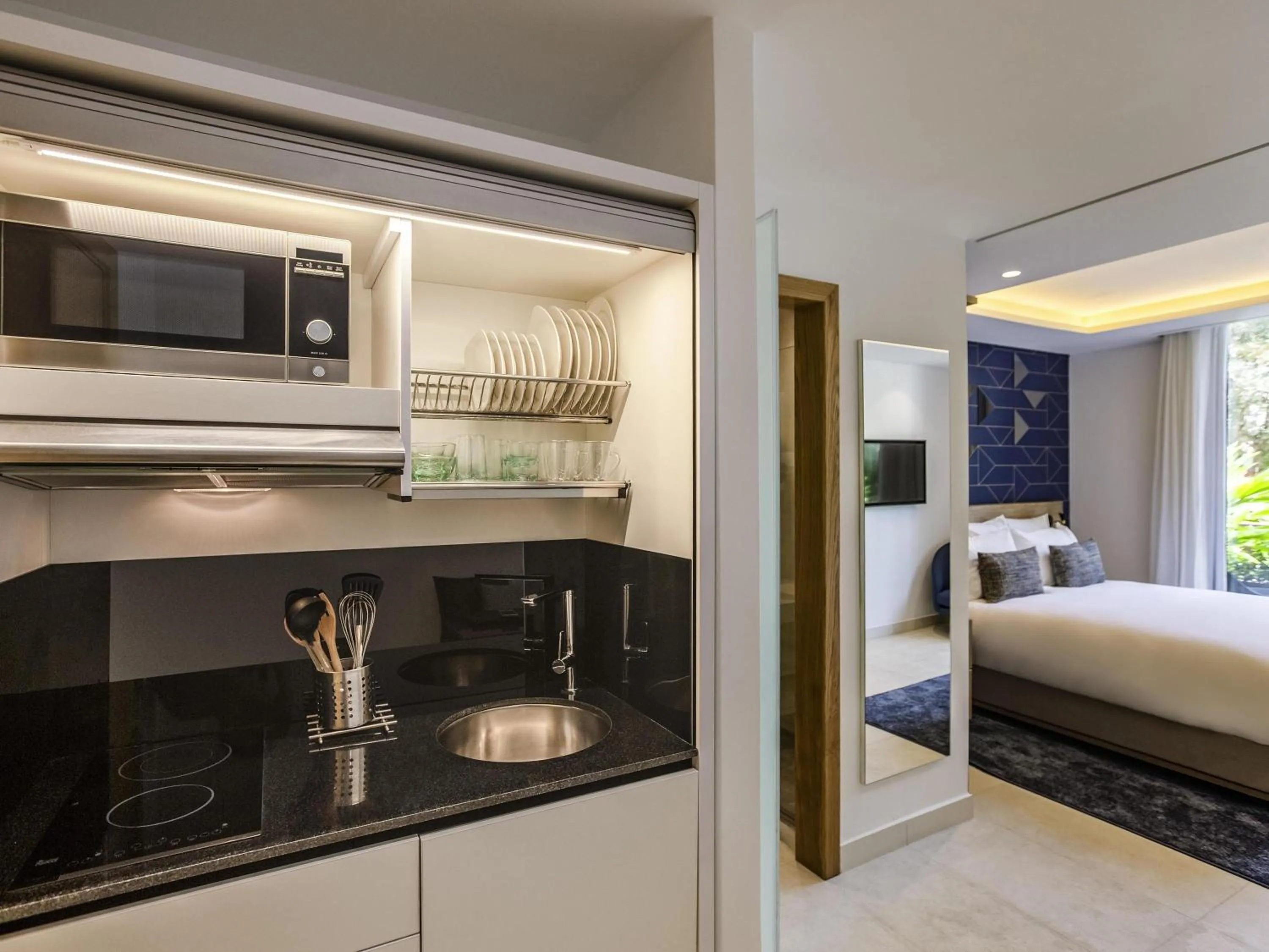 Bedroom, Bed in Aparthotel Adagio Premium Casablanca City Center