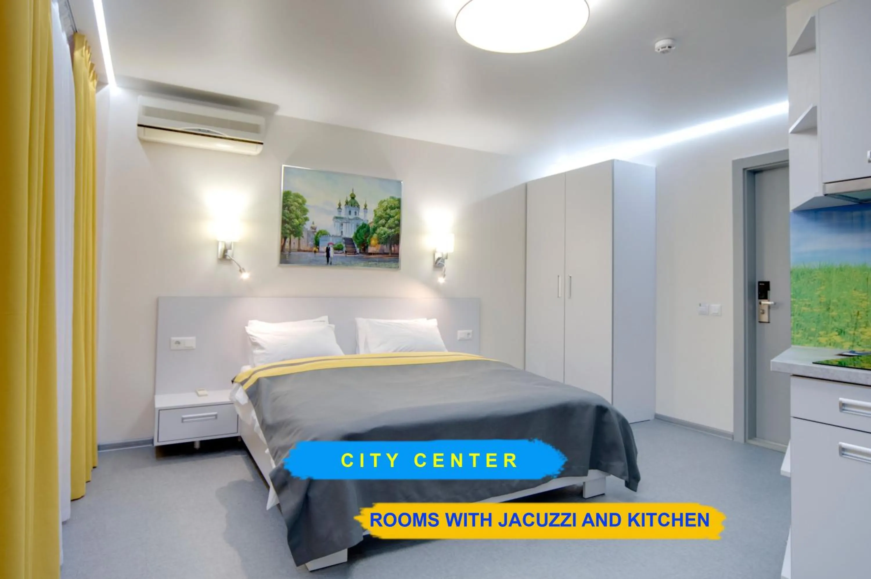 Bed in Arena Summit Apart Hotel